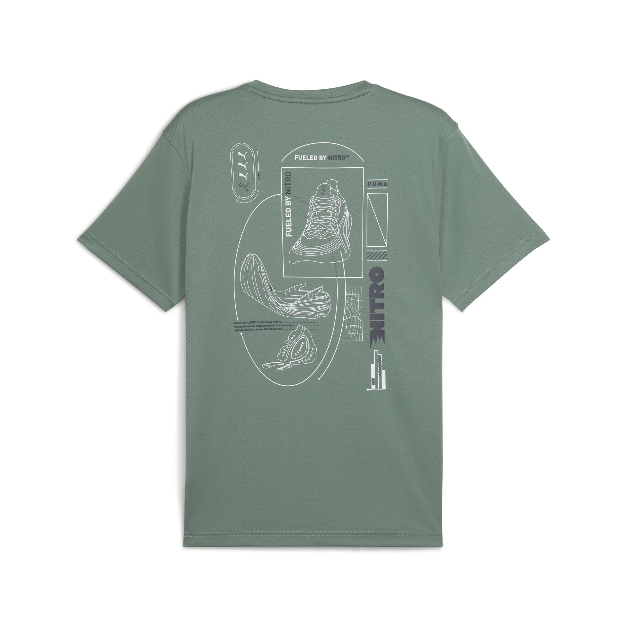 PUMA Laufshirt »NITRO™ Lauf-T-Shirt mit Grafik Herren«