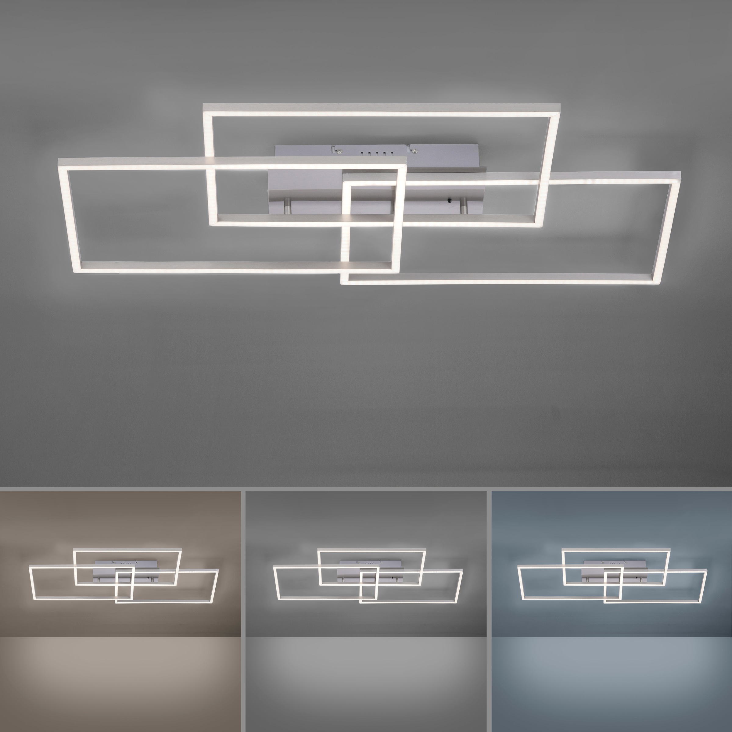 Leuchten Direkt LED Deckenleuchte »IVEN«, 3 dimmbar über bestellen | flammig-flammig, BAUR Fernbedienung