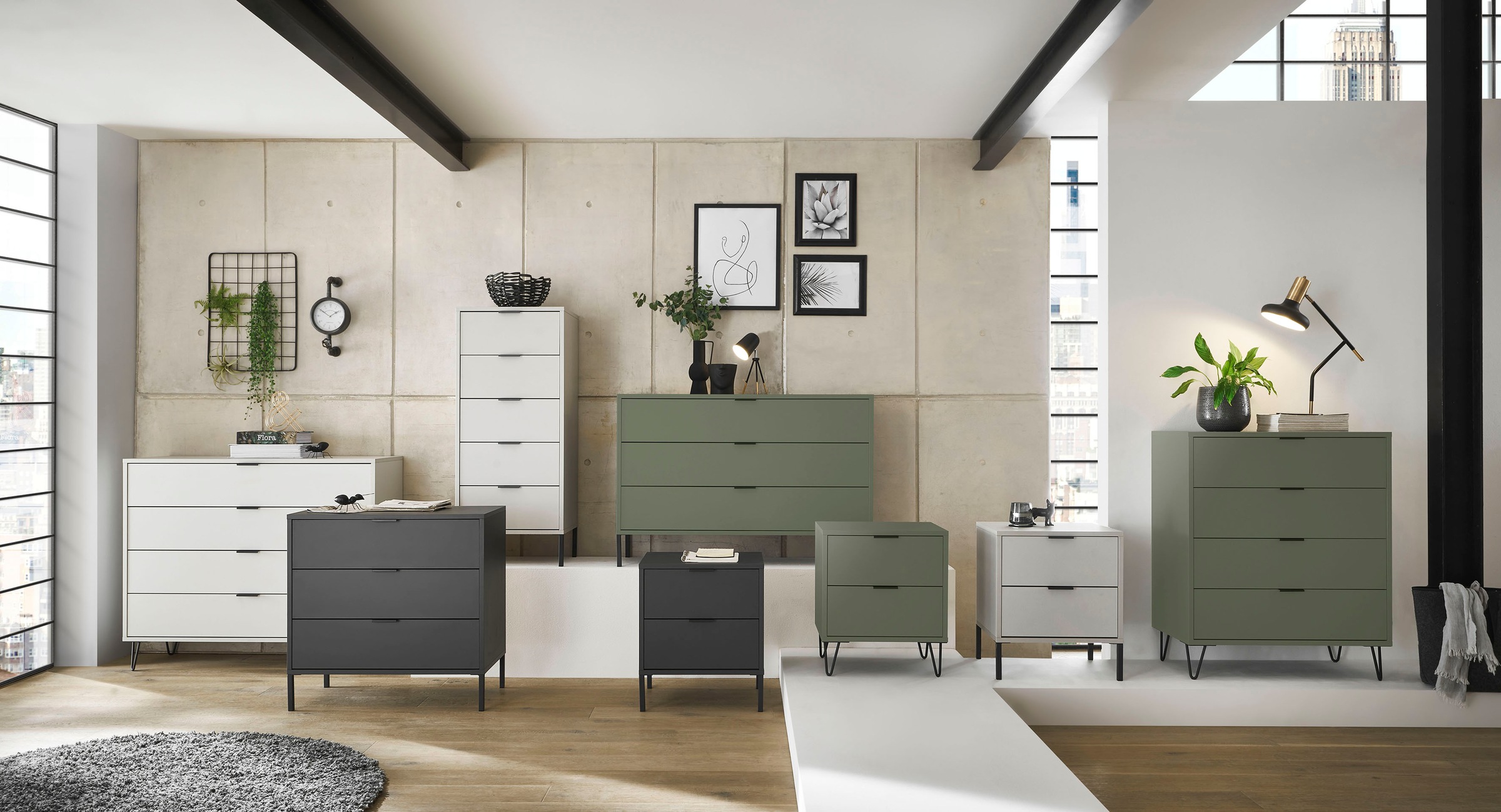 Mäusbacher Kommode »Bonnie TOPSELLER!«, (OTTOs Choice), Kommode mit Quadratgestell