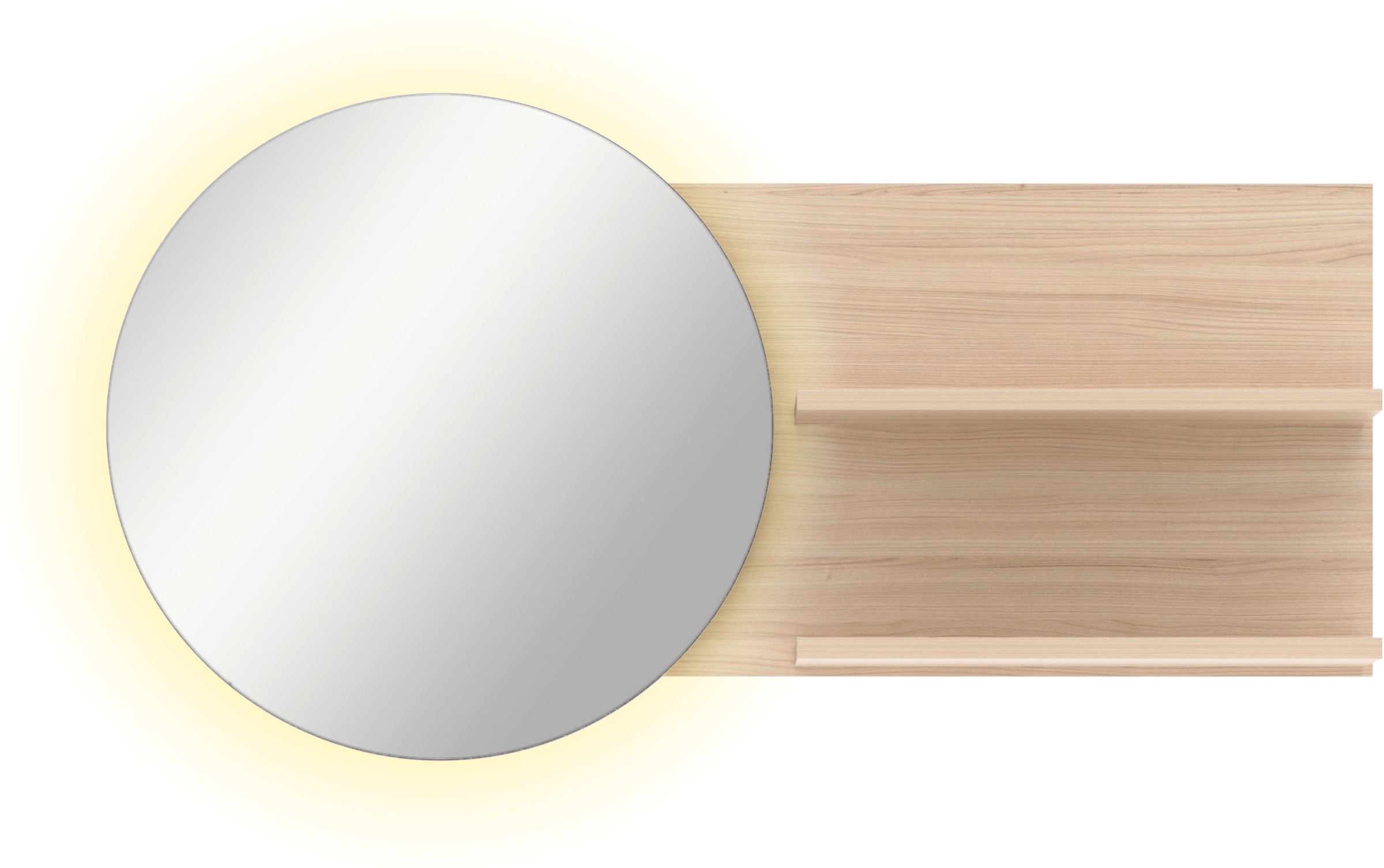 Innostyle Spiegel »Pisa Spiegel« LED-Beleuchtung, große Fläche, 2 Fachböden