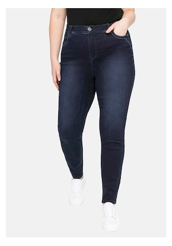 Sheego Jeansjeggings »Jeans«, mit Push-up-Effekt und Teilgummibund kaufen