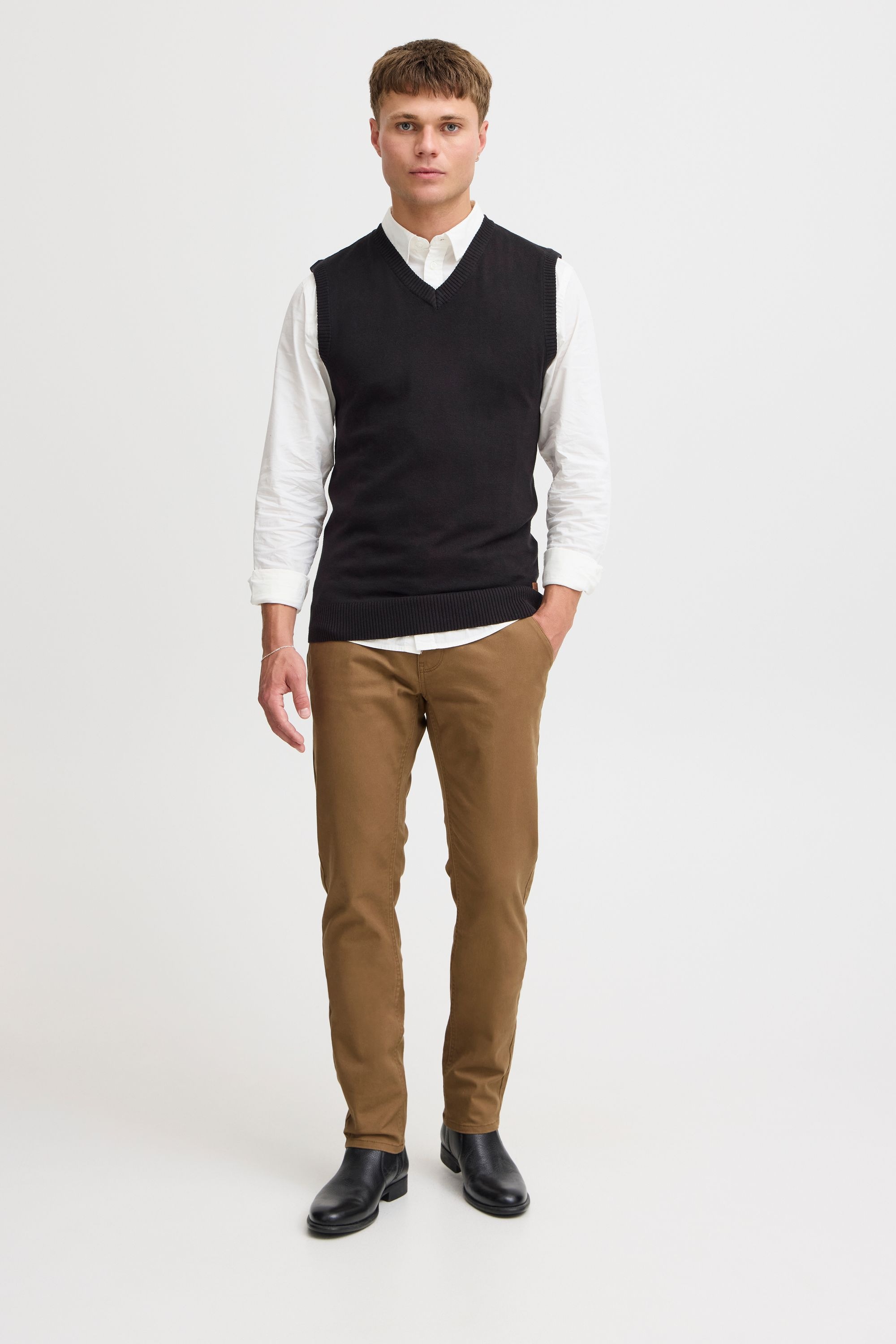 Blend V-Ausschnitt-Pullover "V-Ausschnitt-Pullover BHLarsson" günstig online kaufen