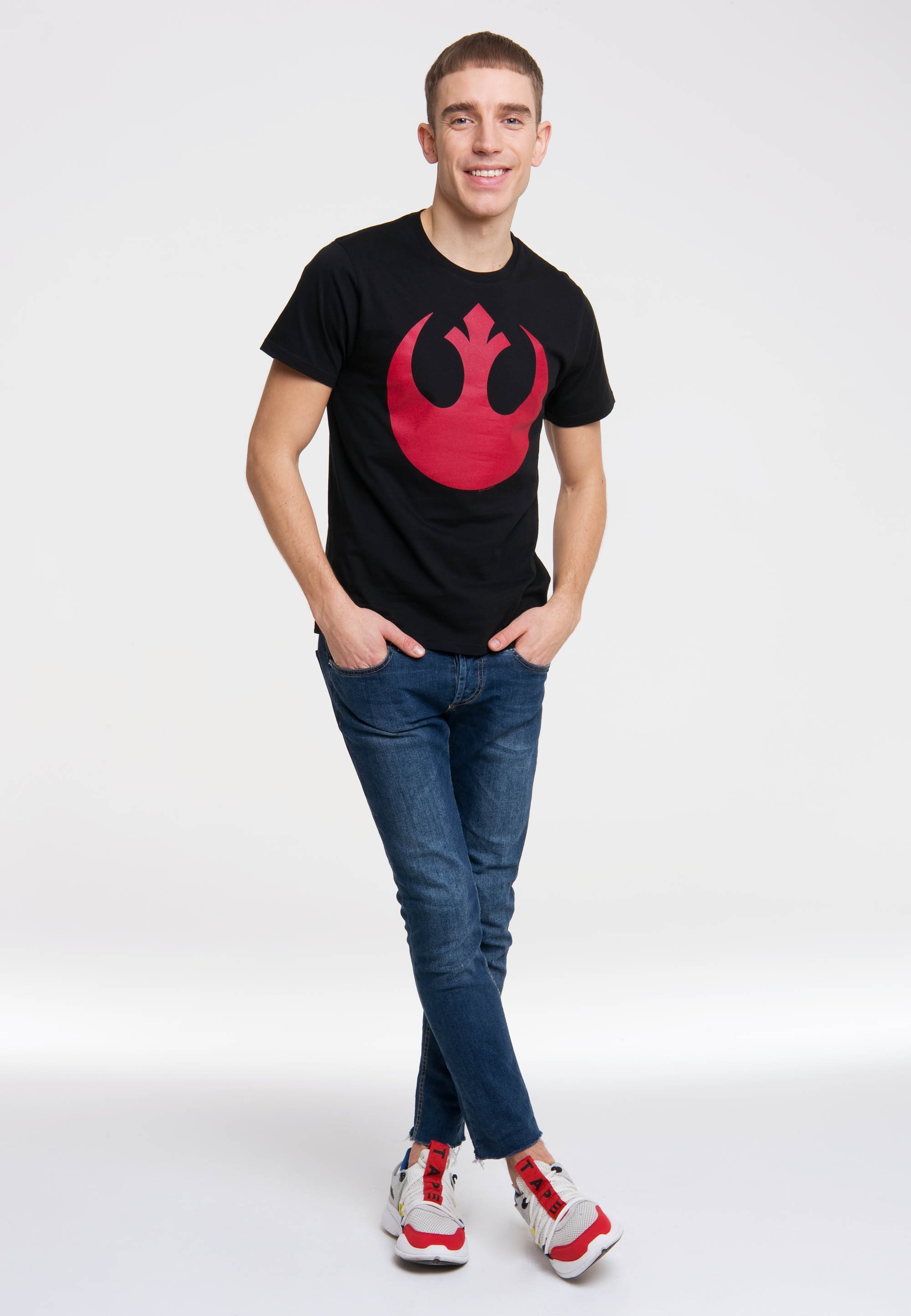 LOGOSHIRT T-Shirt "Star Wars - Rebel Alliance Logo", mit Star Wars-Motiv günstig online kaufen