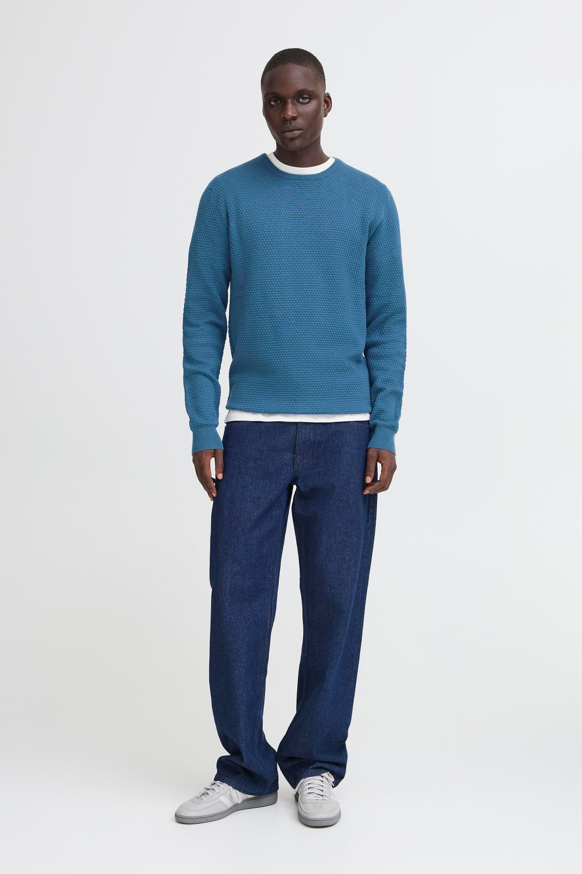 Blend Strickfleece-Pullover »Strickpullover BHREDHILL CREW NECK KNIT NOOS«