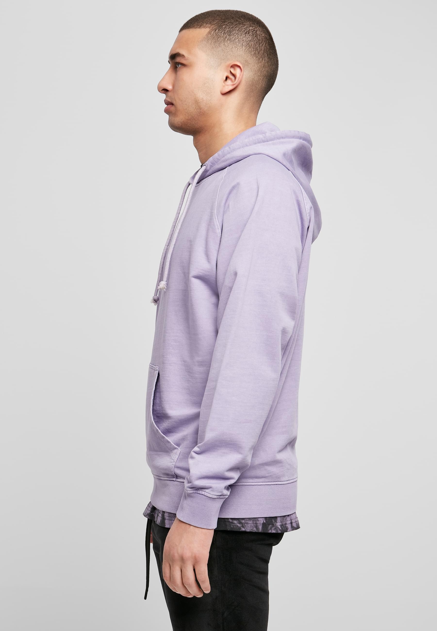 URBAN CLASSICS Sweatshirt »Urban Classics Herren Overdyed Hoody«, (1 tlg.)