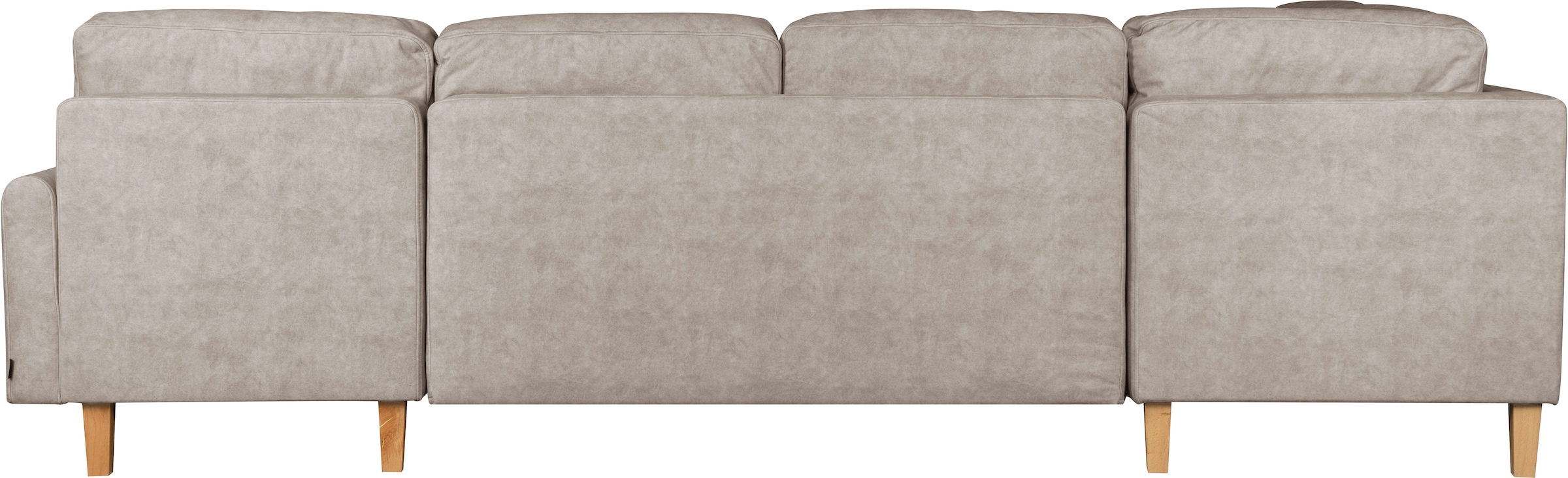 Home affaire Wohnlandschaft »TRIPLO U-Form wahlweise mit Schlaffunktion, B/T/H: 310/192/90 cm«, Schlafsofa, auch mit Bettkasten, Steppung im Rückenkissen
