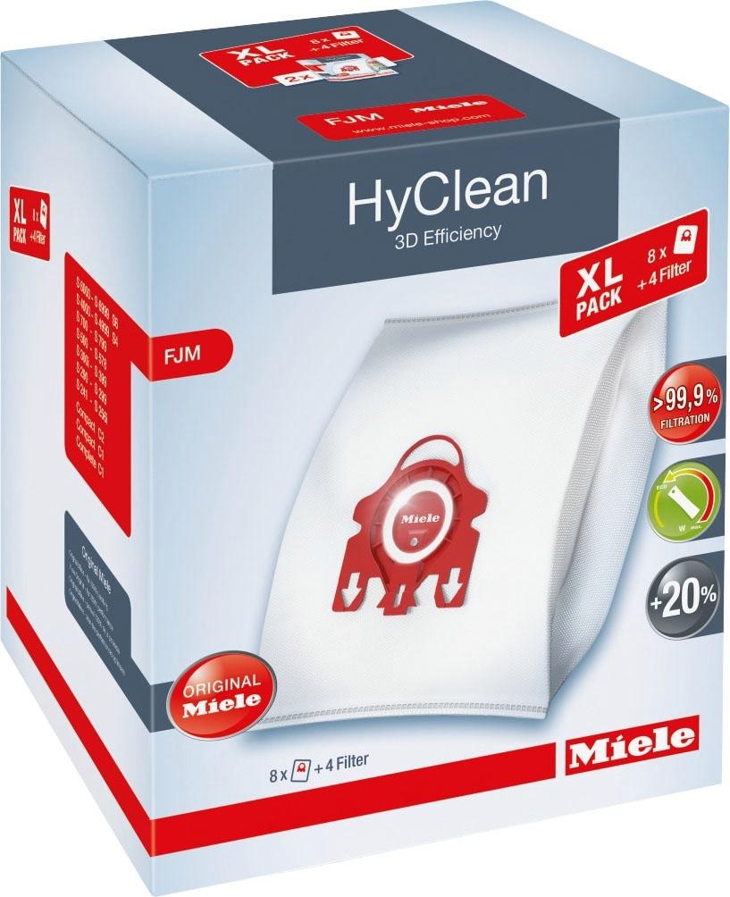 Miele Staubsaugerbeutel »und Filter HyClean 3D Efficiency FJM«, XL-Pack