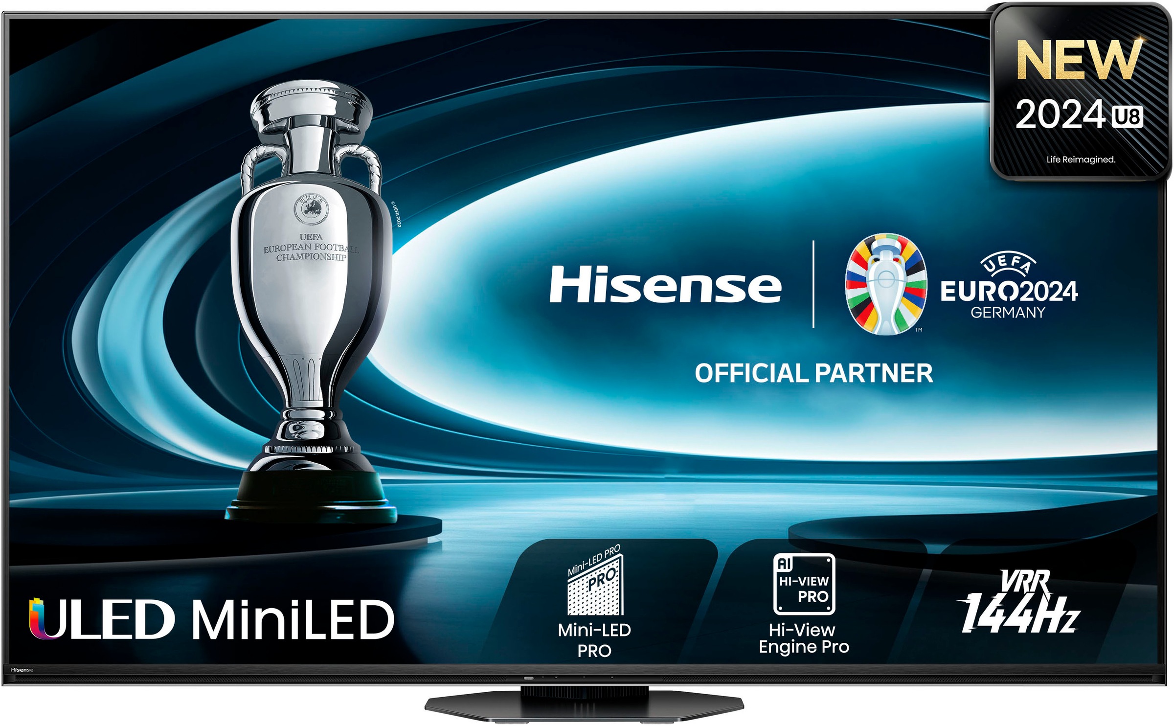 Hisense Mini-LED-Fernseher »75U8NQ« 4K Ultra H...