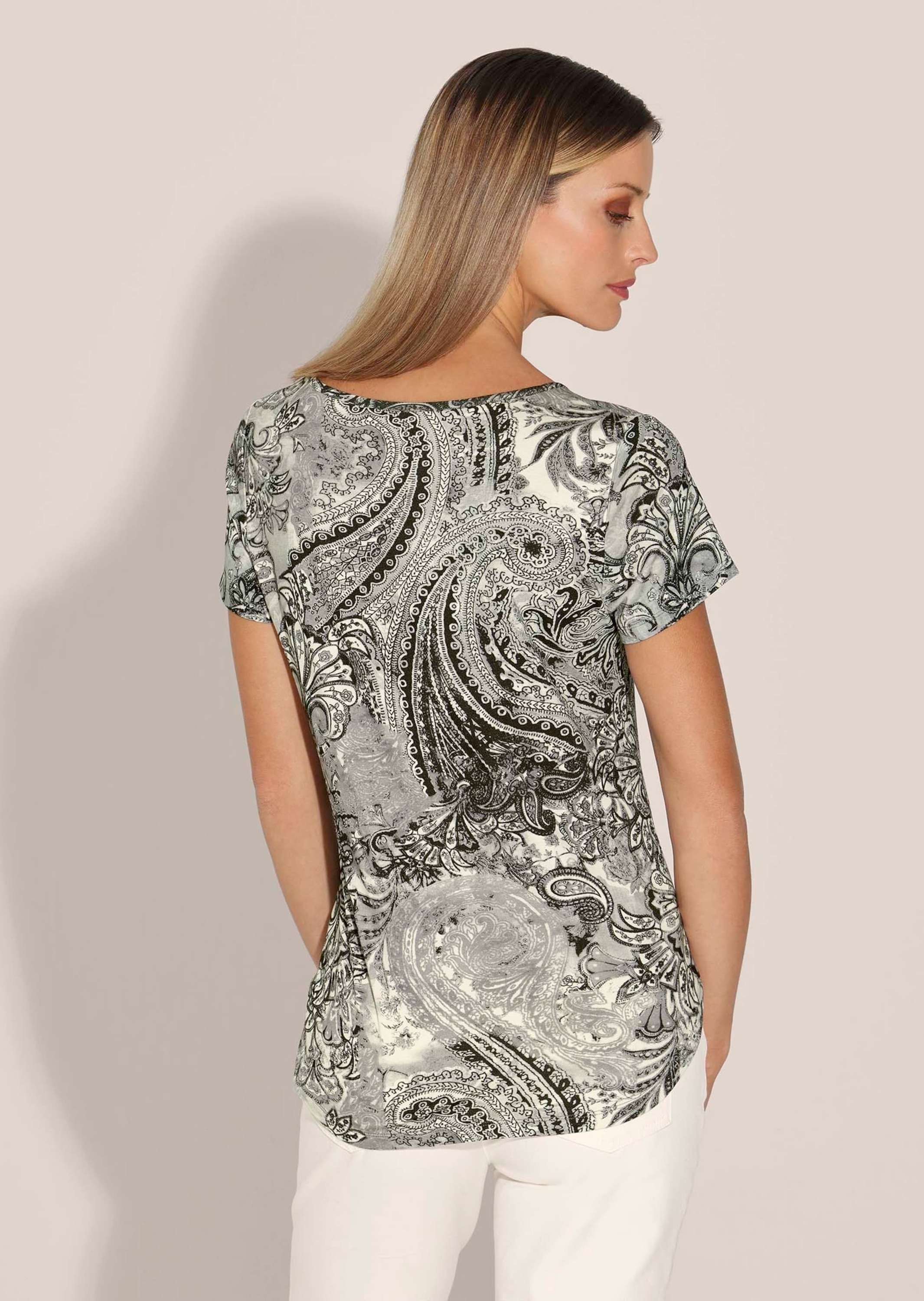 MADELEINE Kurzarmshirt »Shirt Sommerliches Shirt mit Alloverprint«