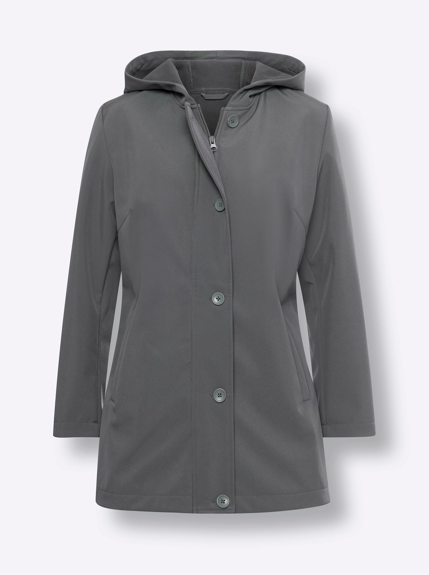 Classic Basics Softshelljacke, mit Kapuze