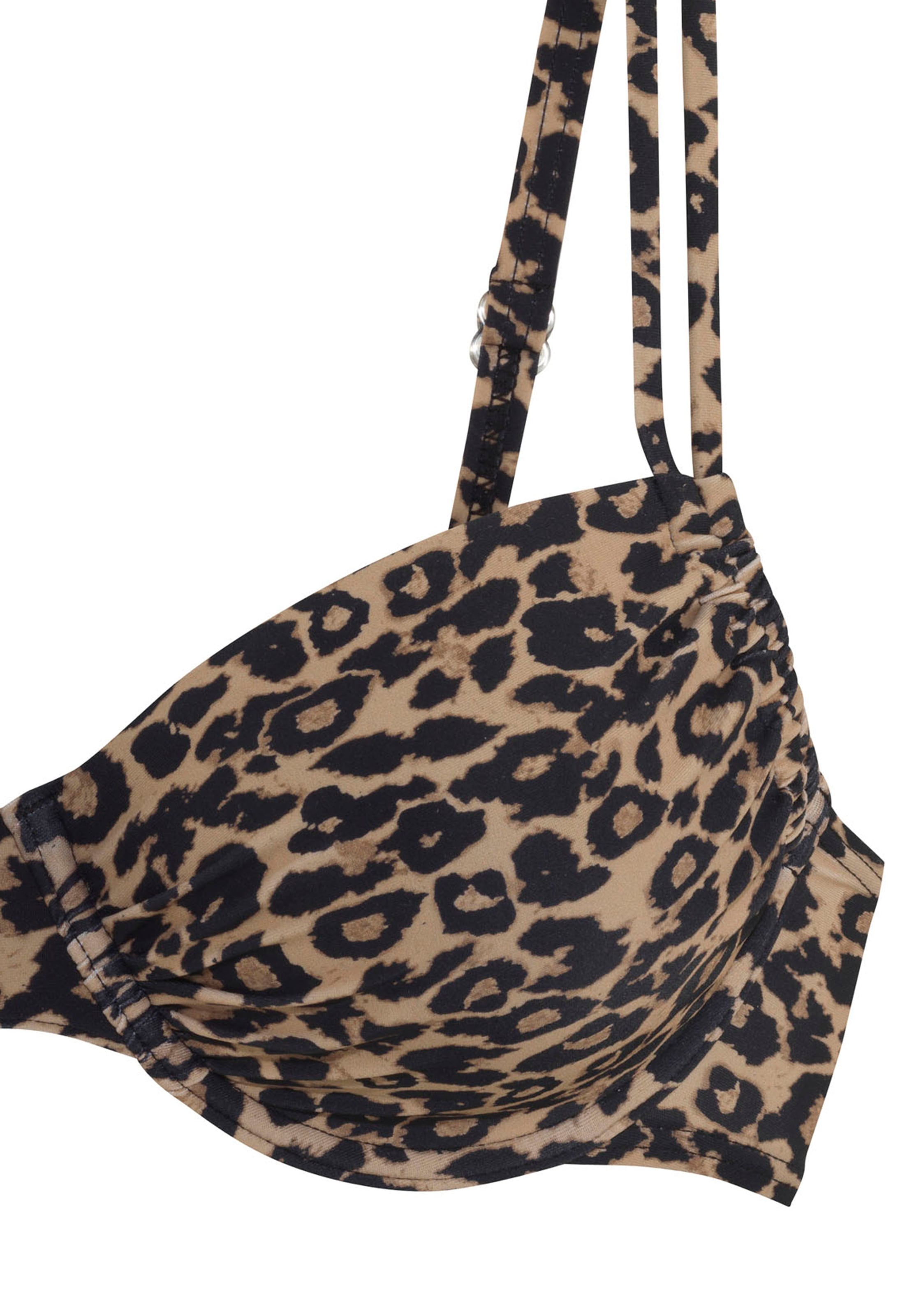 Vivance Bügel-Bikini-Top »Thora«, in modischem Leo-Print