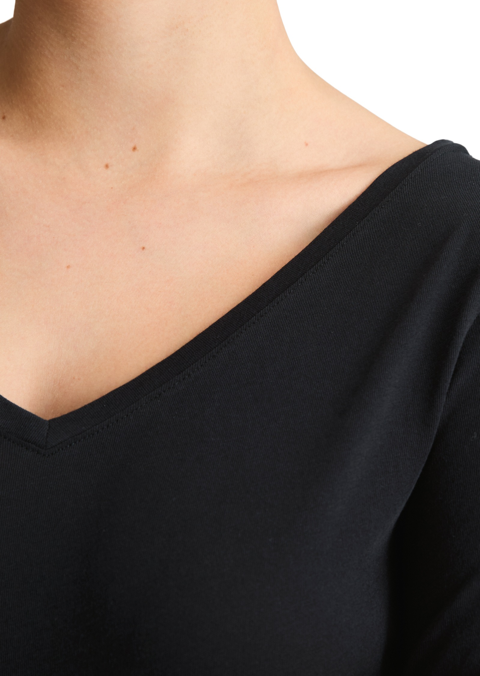 Marc O'Polo DENIM Langarmshirt »aus Loose Knit Jersey«