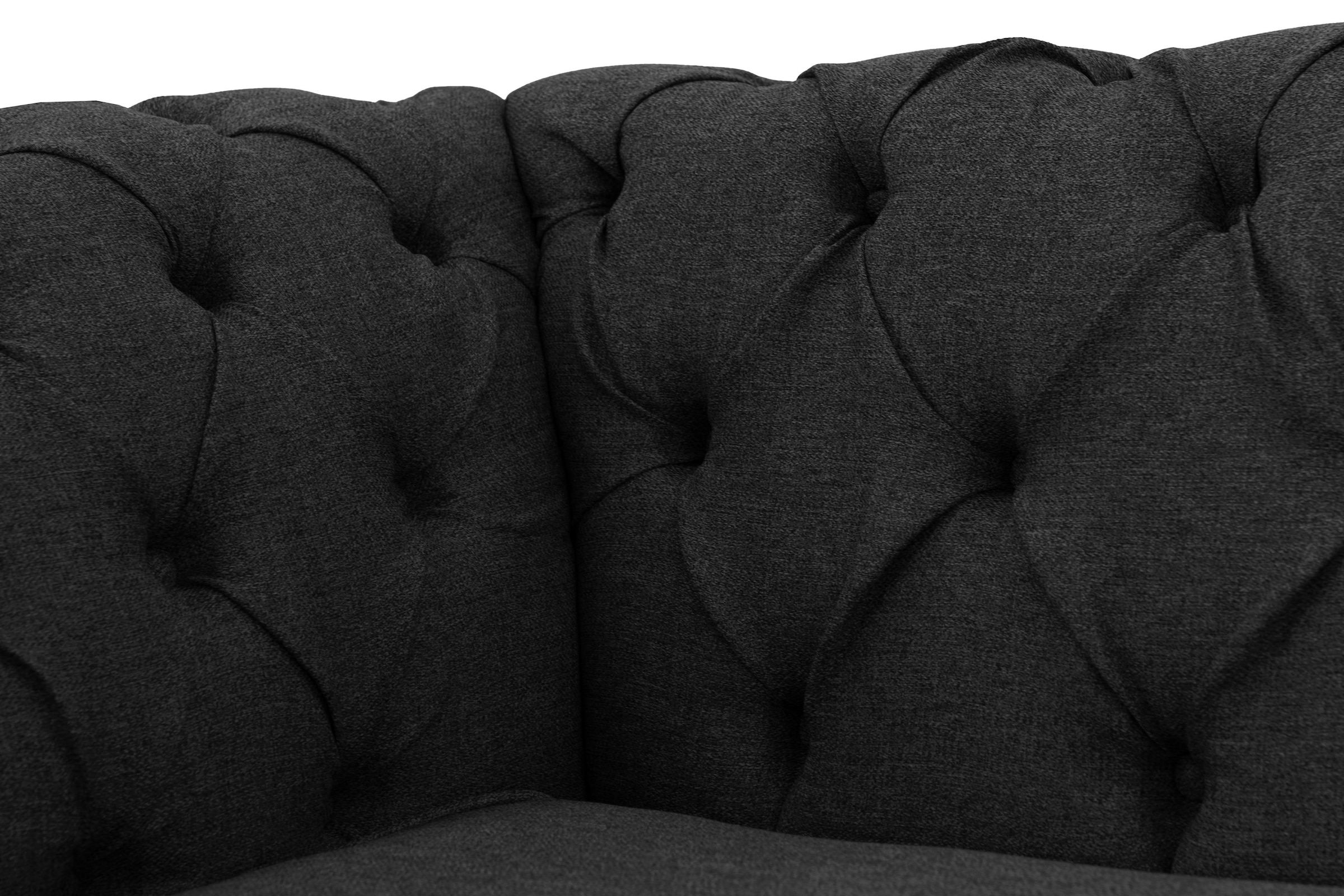 Home affaire Sessel »Newport modernes Chesterfield« mit Knopfheftung im Rücken, Keder und feinen Armlehnen