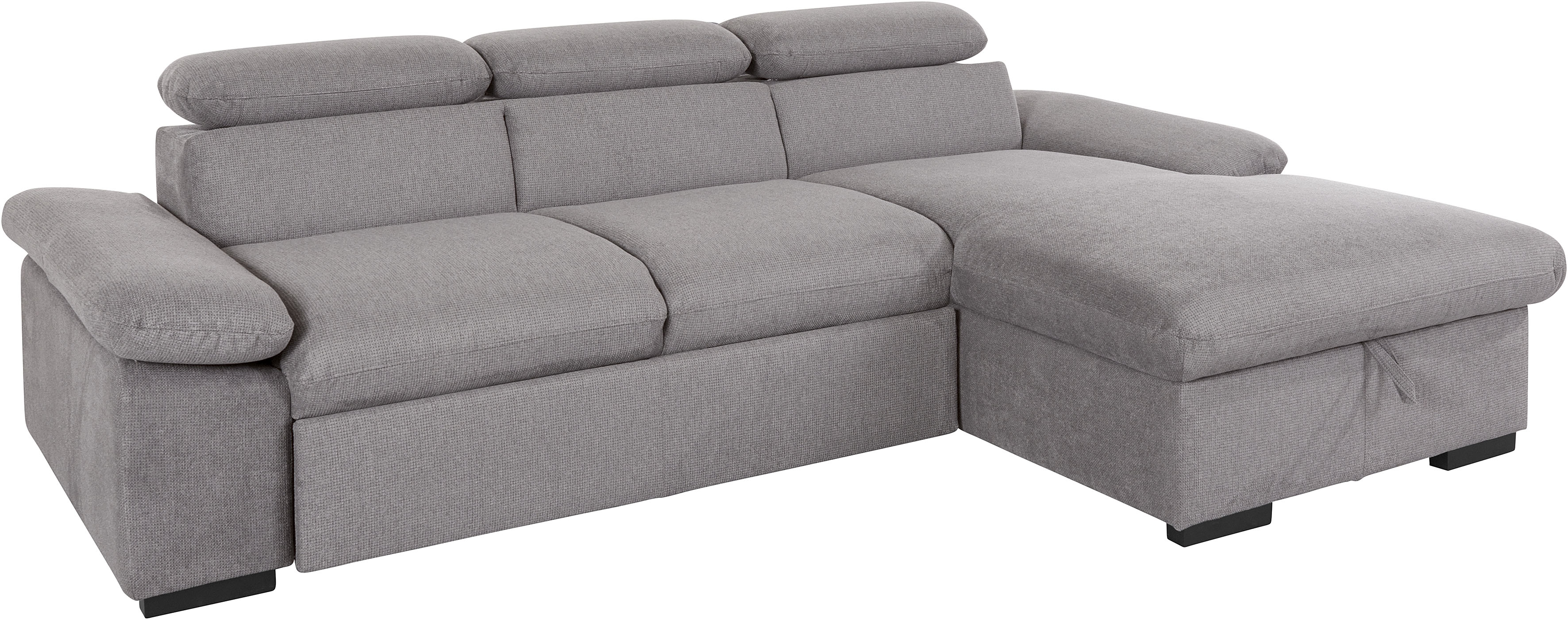 Thumbnail - COTTA Ecksofa "Lola L-Form mit Kopfteilfunktion & Hocker", (Set, mit Hocker), wahlweise mit Bettfunktion, Bettkasten & A...