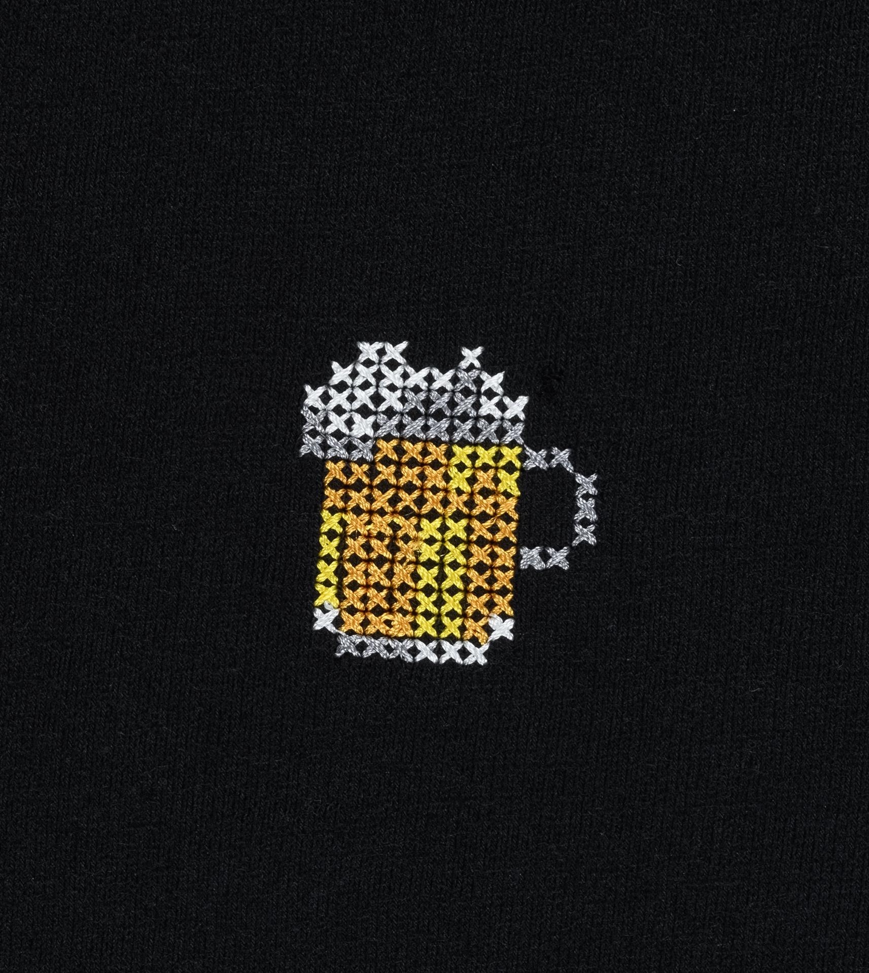 Ragwear T-Shirt »Samms J Gots YOUMODO« Kurzärmliges Shirt mit Krug-Stickerei