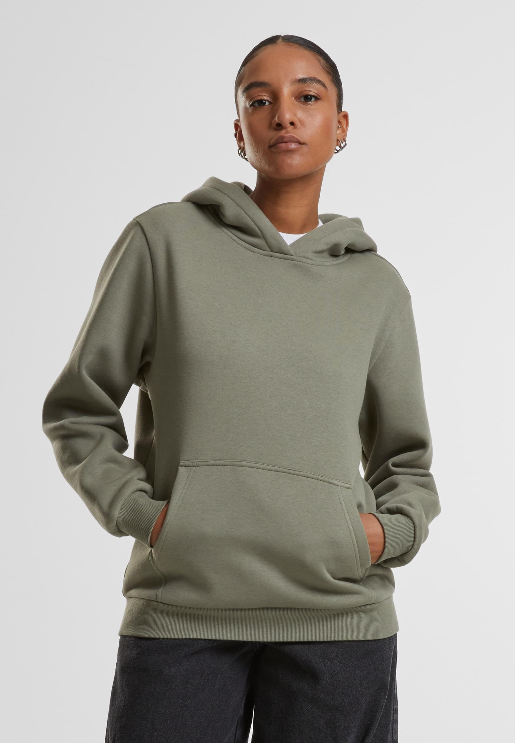 URBAN CLASSICS Kapuzenpullover »Urban Classics Ladies Fluffy Hoody«, (1 tlg.)