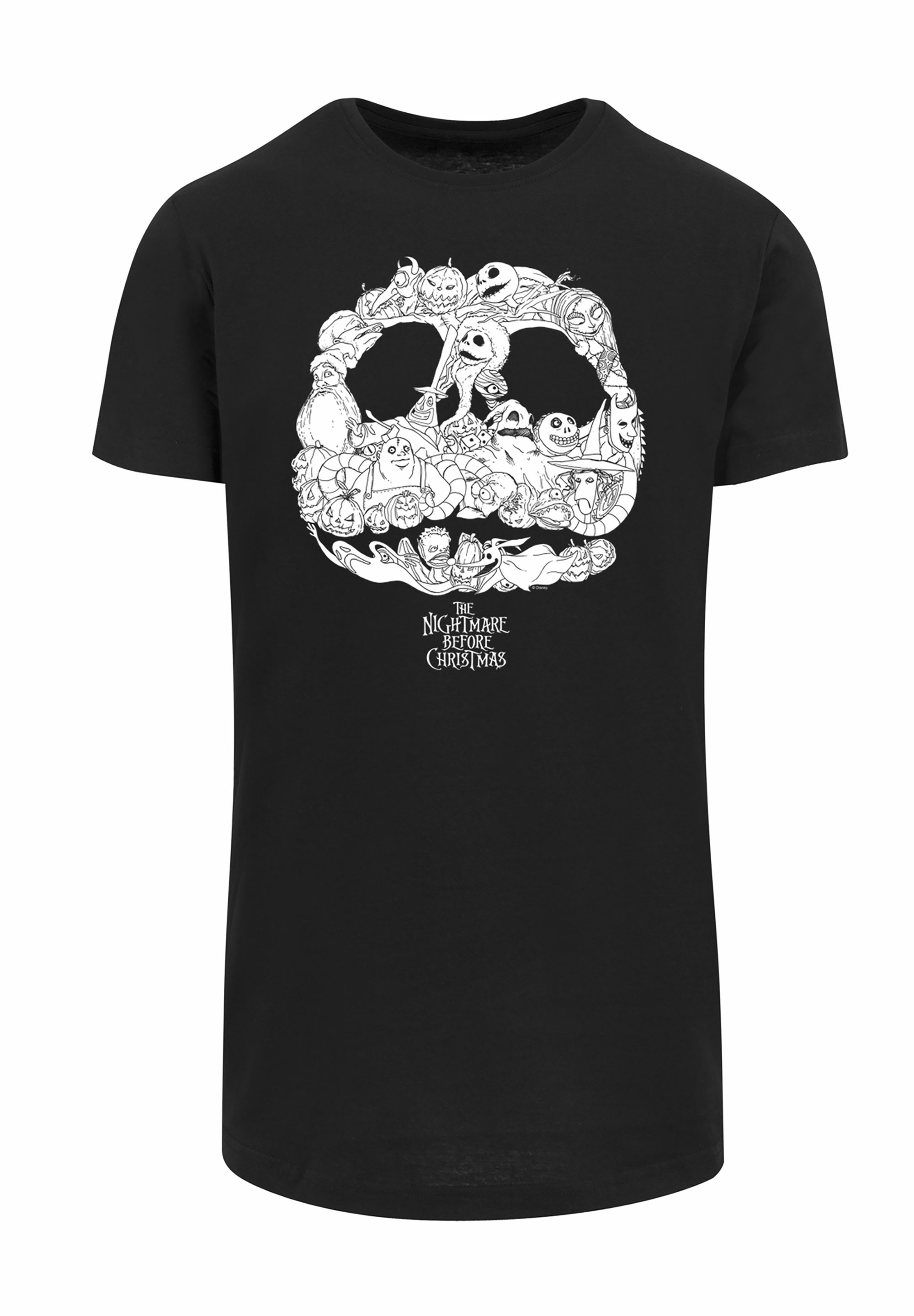 F4NT4STIC T-Shirt »Disney Jack Skellington«, Herren,Premium Merch,Lang,Longshirt,Bedruckt