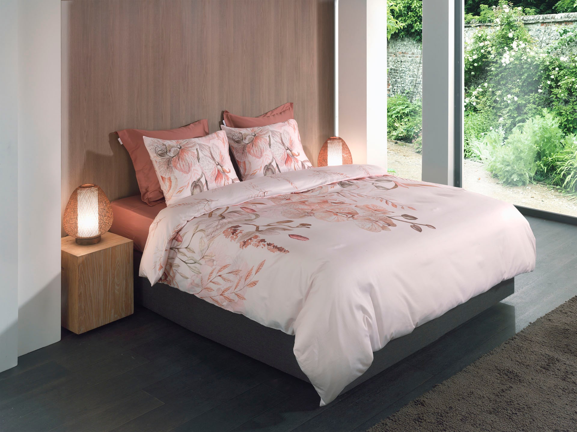 Heckett & Lane Bettwäsche "Pioggia" 2 Stk. tlg. 100% Baumwolle, hochwertige günstig online kaufen