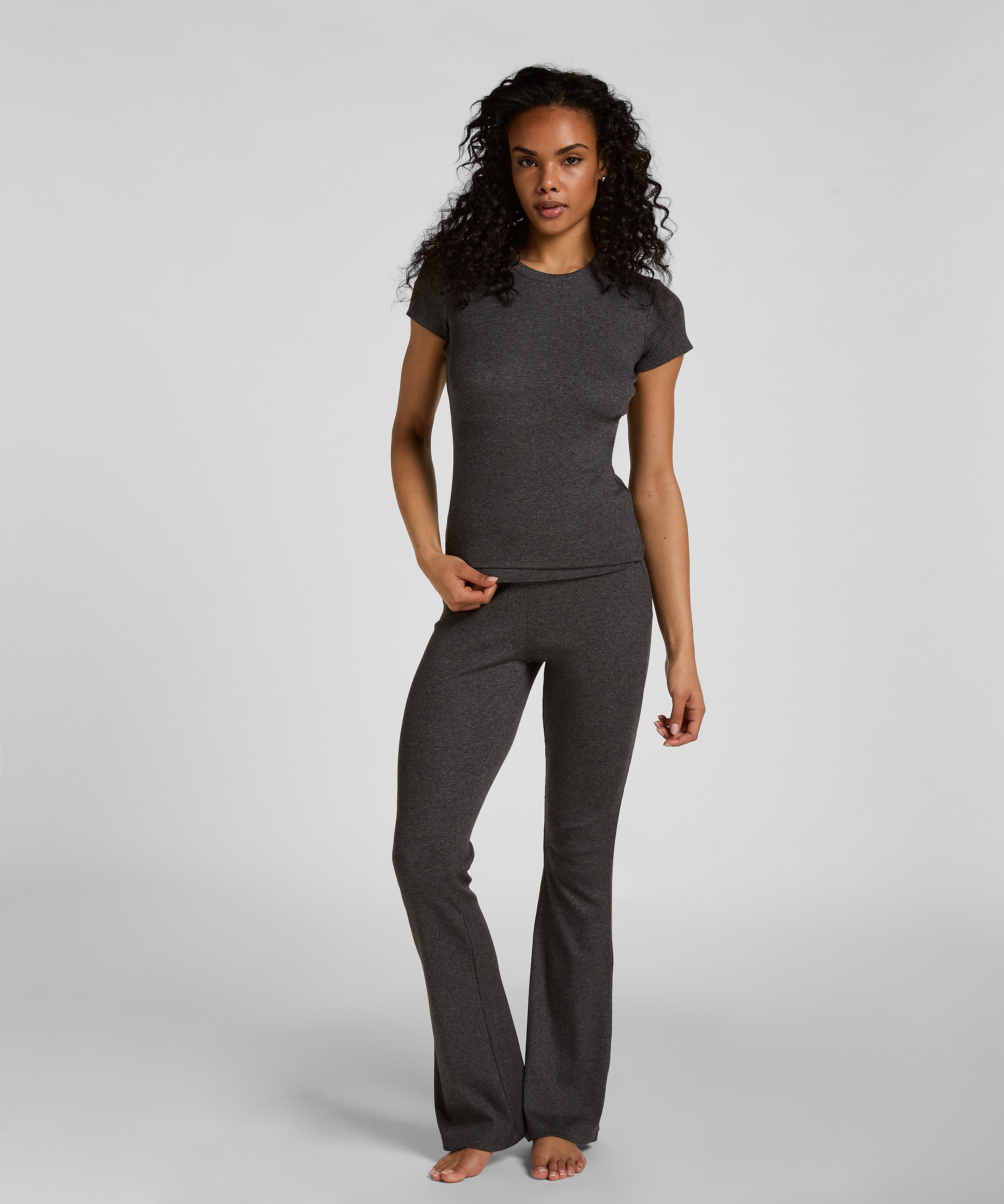 Hunkemöller Pyjama »Kurzärmeliges Pyjama-Oberteil«