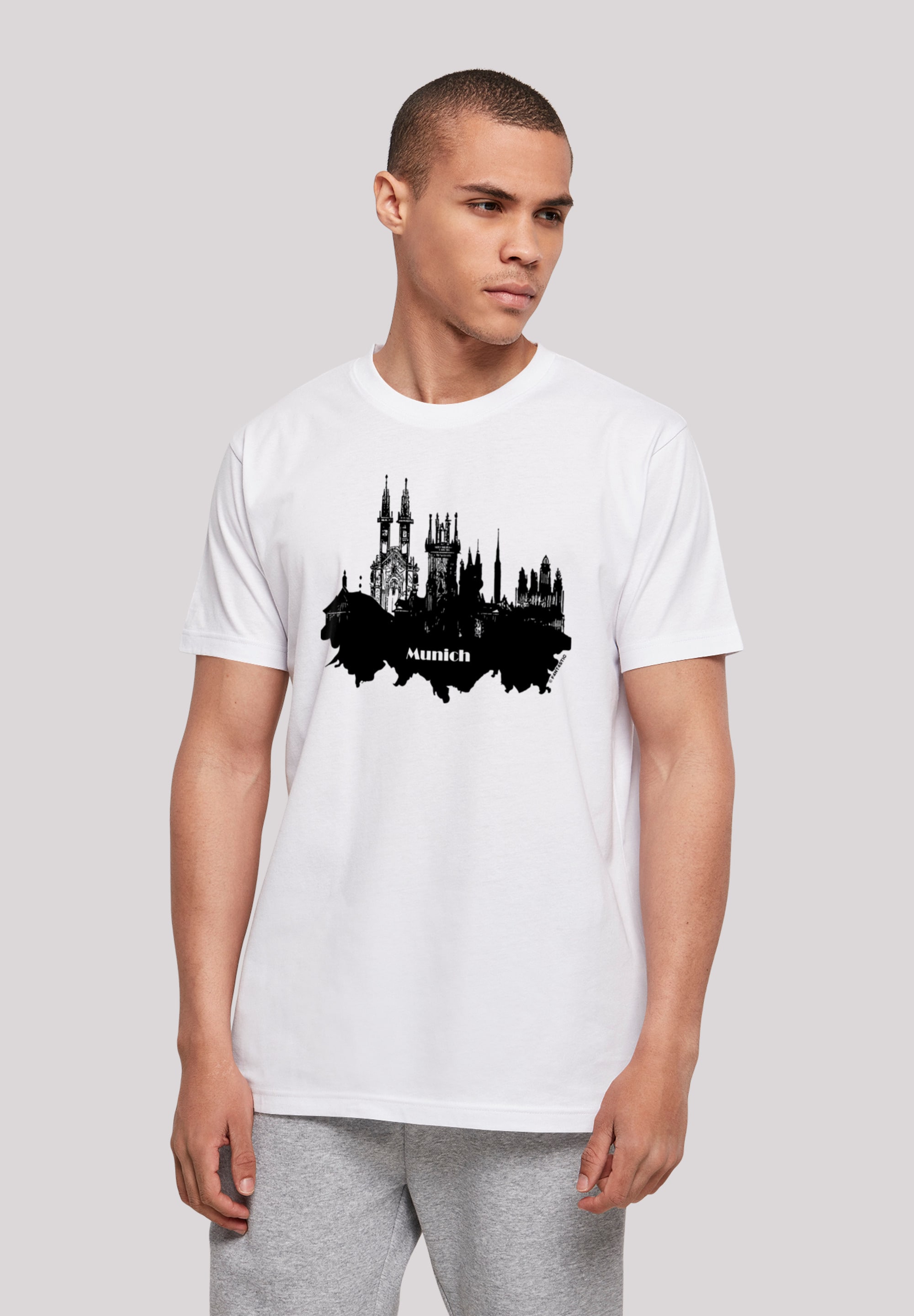T-Shirt »Cities Collection - Munich skyline«, Print