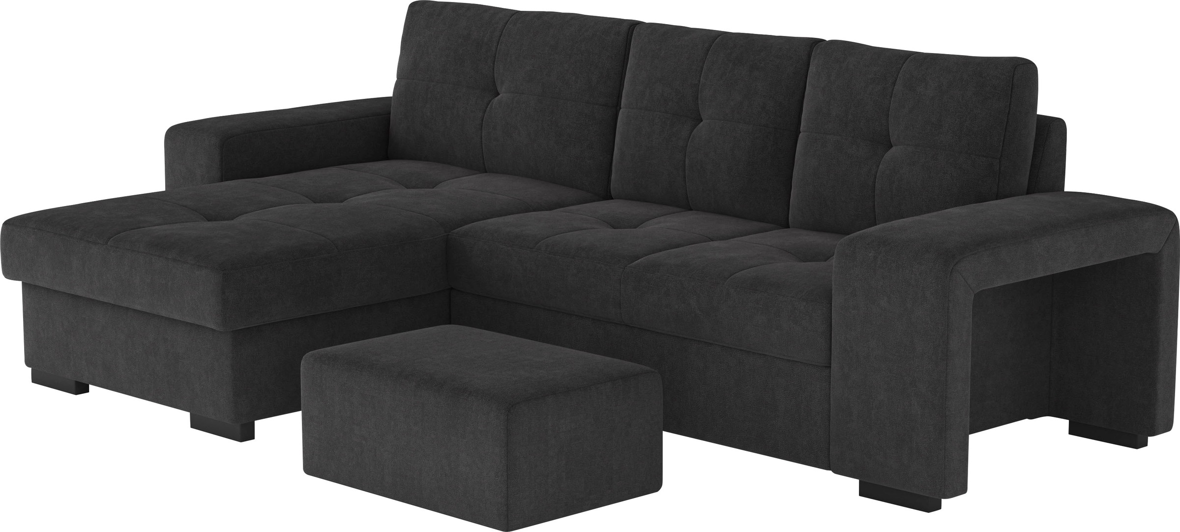 Thumbnail - COTTA Ecksofa "Mattina L-Form", mit Hocker, wahlweise mit Bettfunktion & Bettkasten