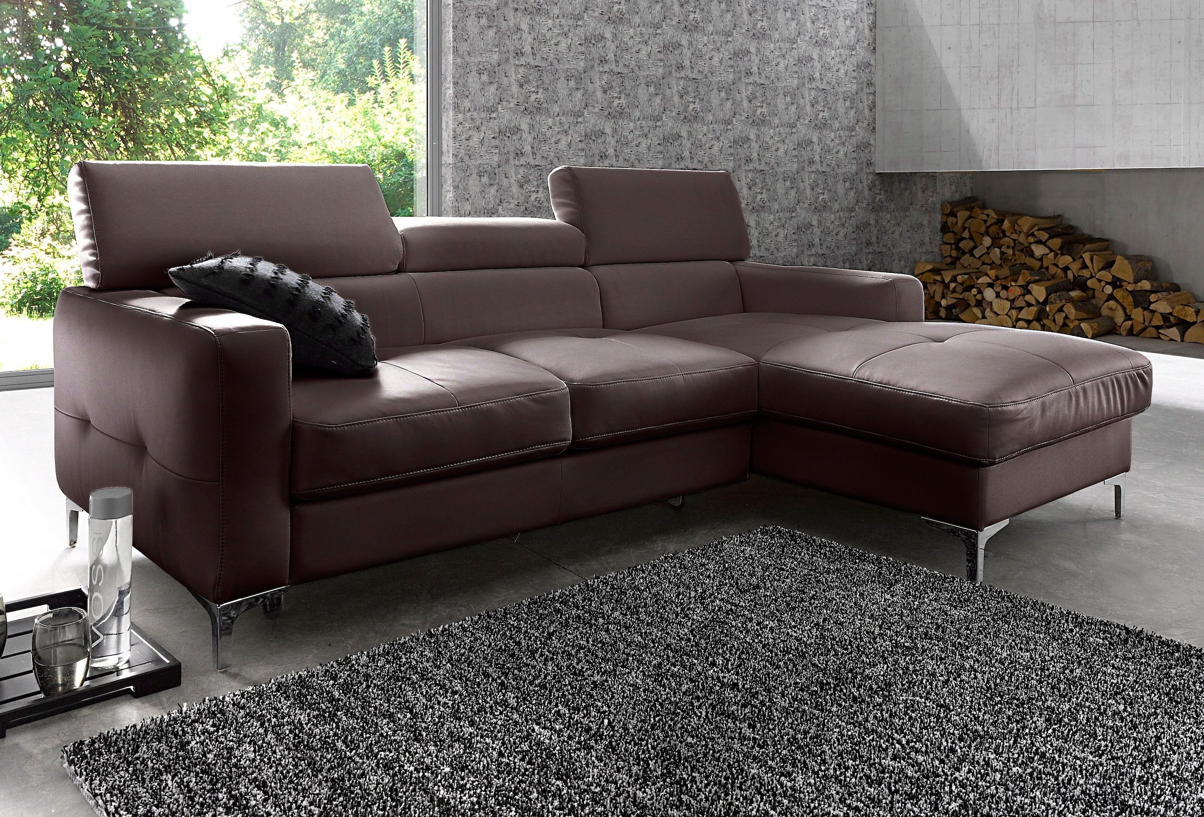 COTTA Polstergarnitur "Sammy L-Form", (Set), Set bestehend aus: Ecksofa mit günstig online kaufen