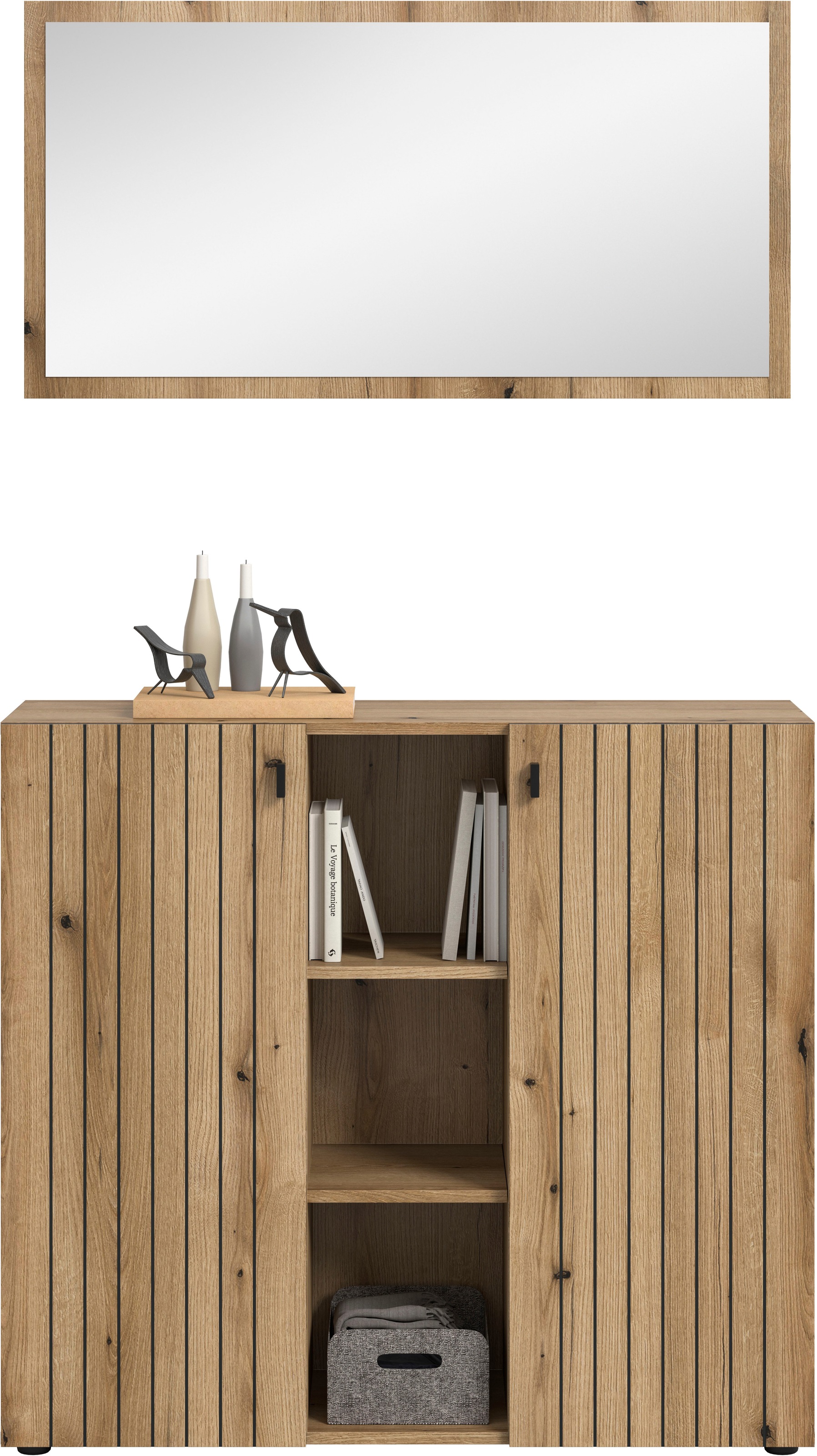 INOSIGN Garderoben-Set "TATIO, 2-tlg. Garderobenkombination,Breite: 106 cm, günstig online kaufen