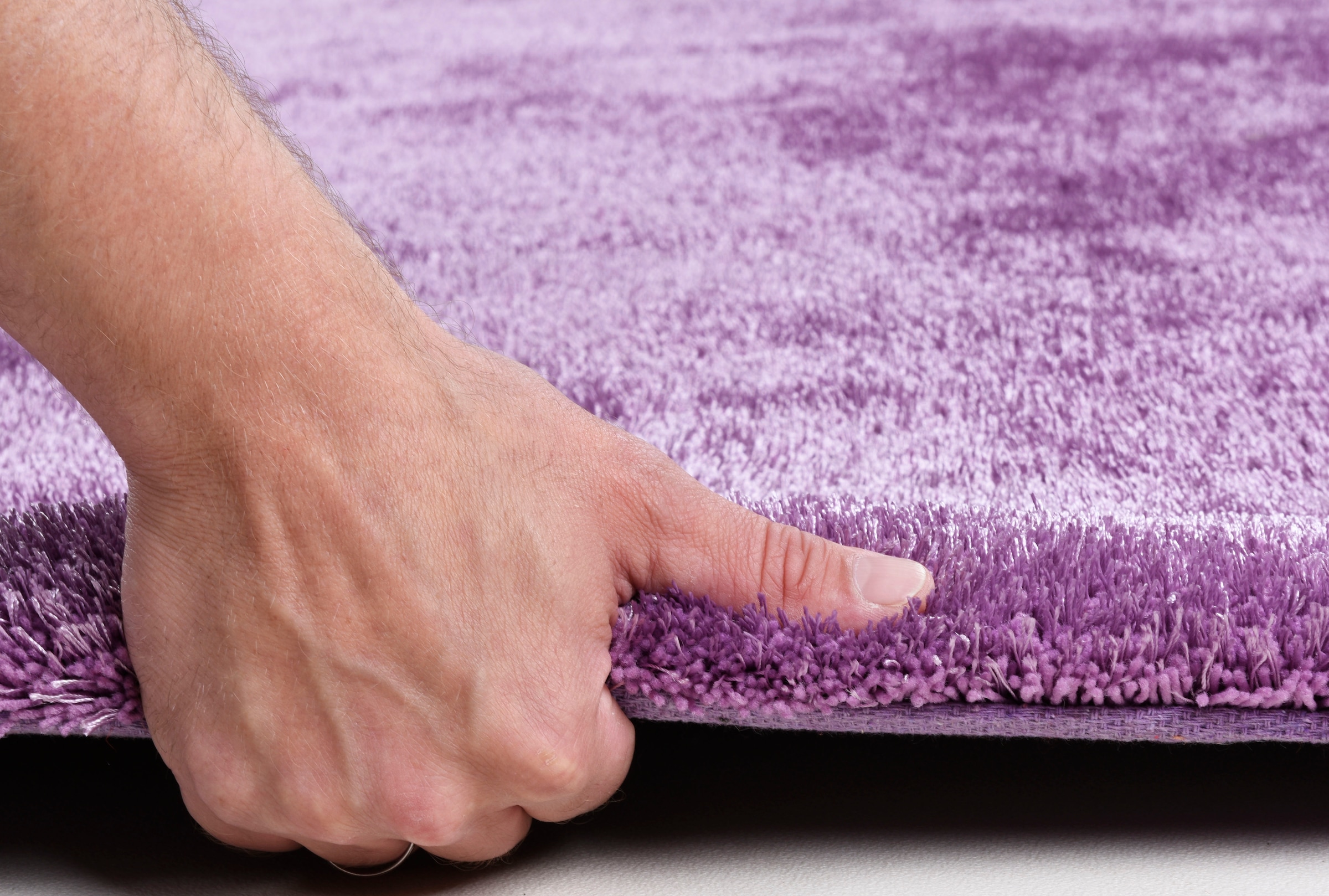 Gino Falcone Hochflor-Teppich »Alessandro«, rechteckig, 25 mm Höhe, besonders weich durch Microfaser, ideal im Wohnzimmer & Schlafzimmer