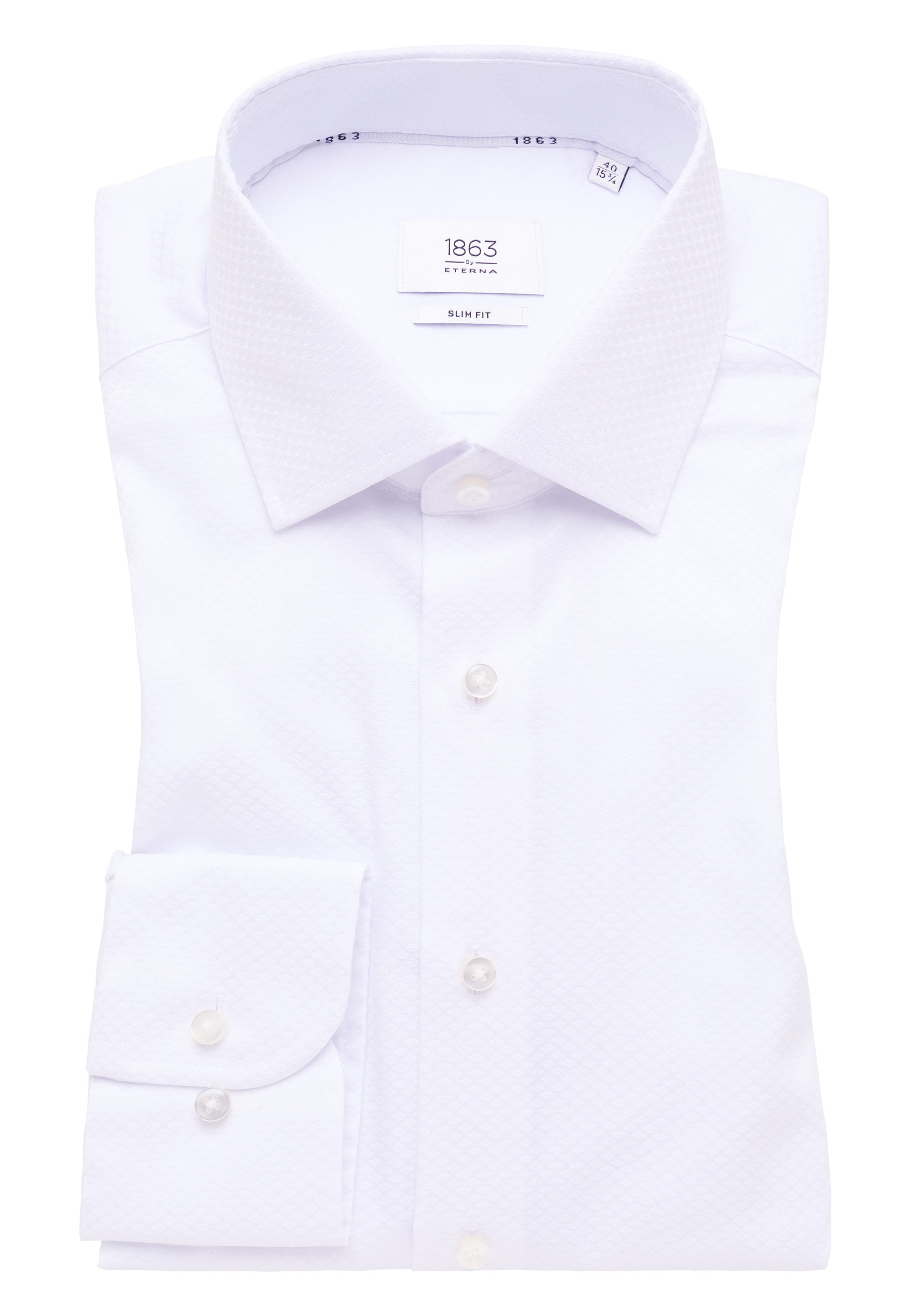 Eterna Langarmhemd »SLIM FIT«, NON IRON (bügelfrei)
