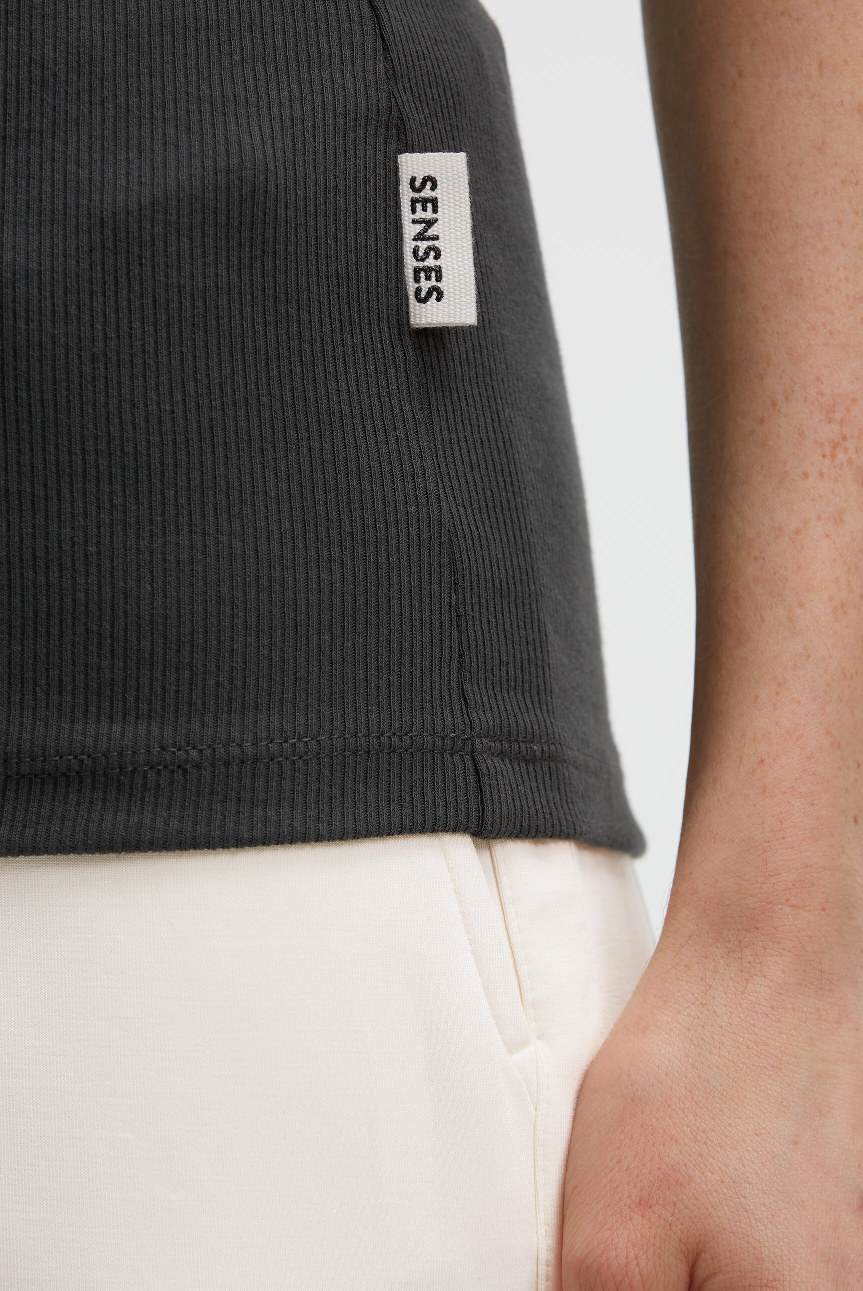 SENSES.THE LABEL Tanktop mit Baumwolle