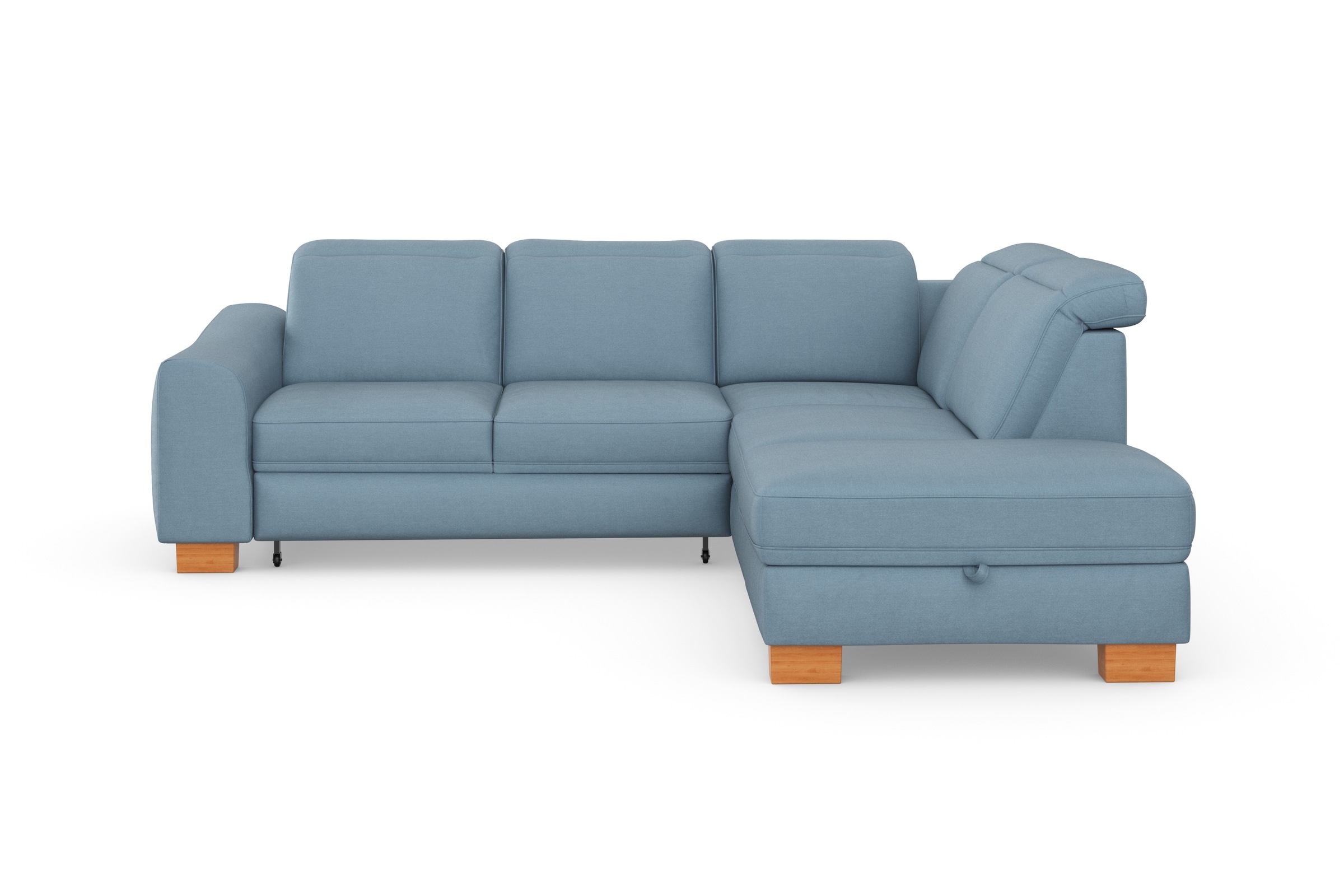 sit&more Ecksofa "Dundee L-Form" mit Federkern und Massivholzfüßen, wahlwei günstig online kaufen