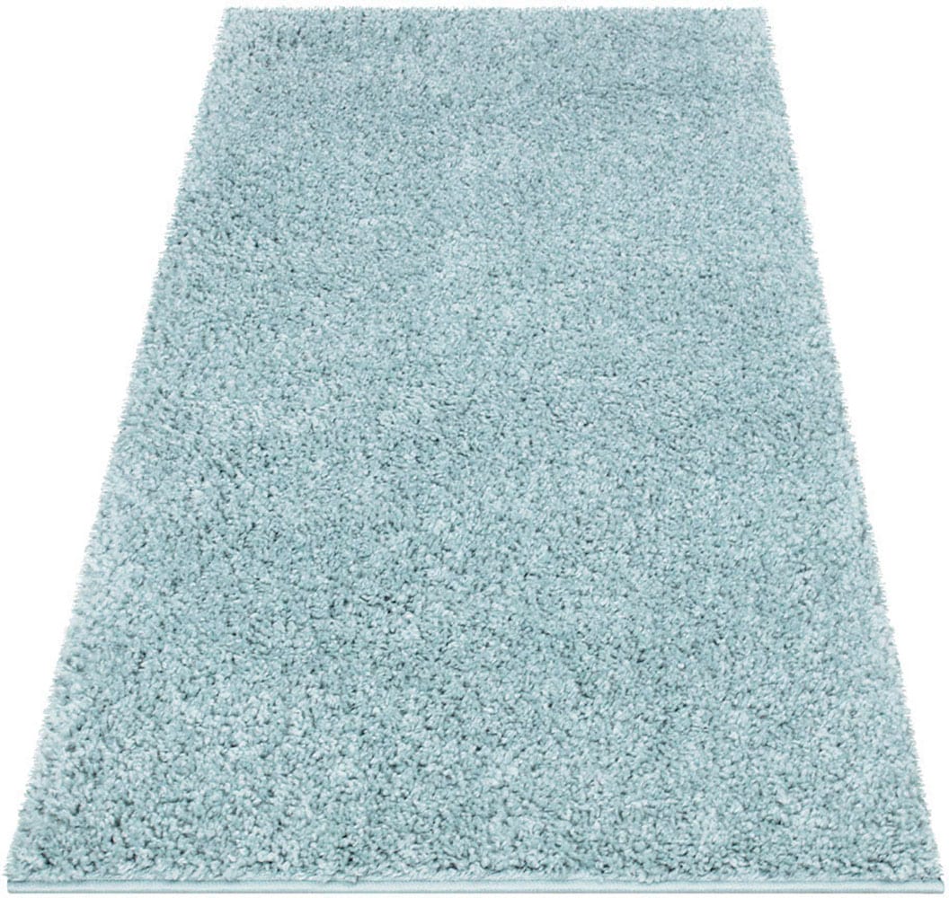 Carpet City Hochflor-Teppich »City Shaggy«, rechteckig, 30 mm Höhe, Auch als Läufer, Langflor, Uni, Shaggy, flauschig-weich