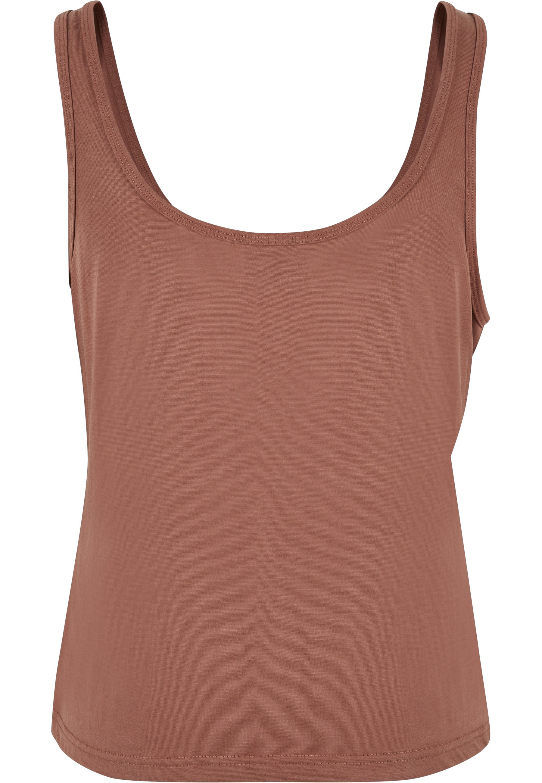 URBAN CLASSICS Tanktop "Urban Classics Damen Ladies Modal Loose Top" 1 Stk. günstig online kaufen