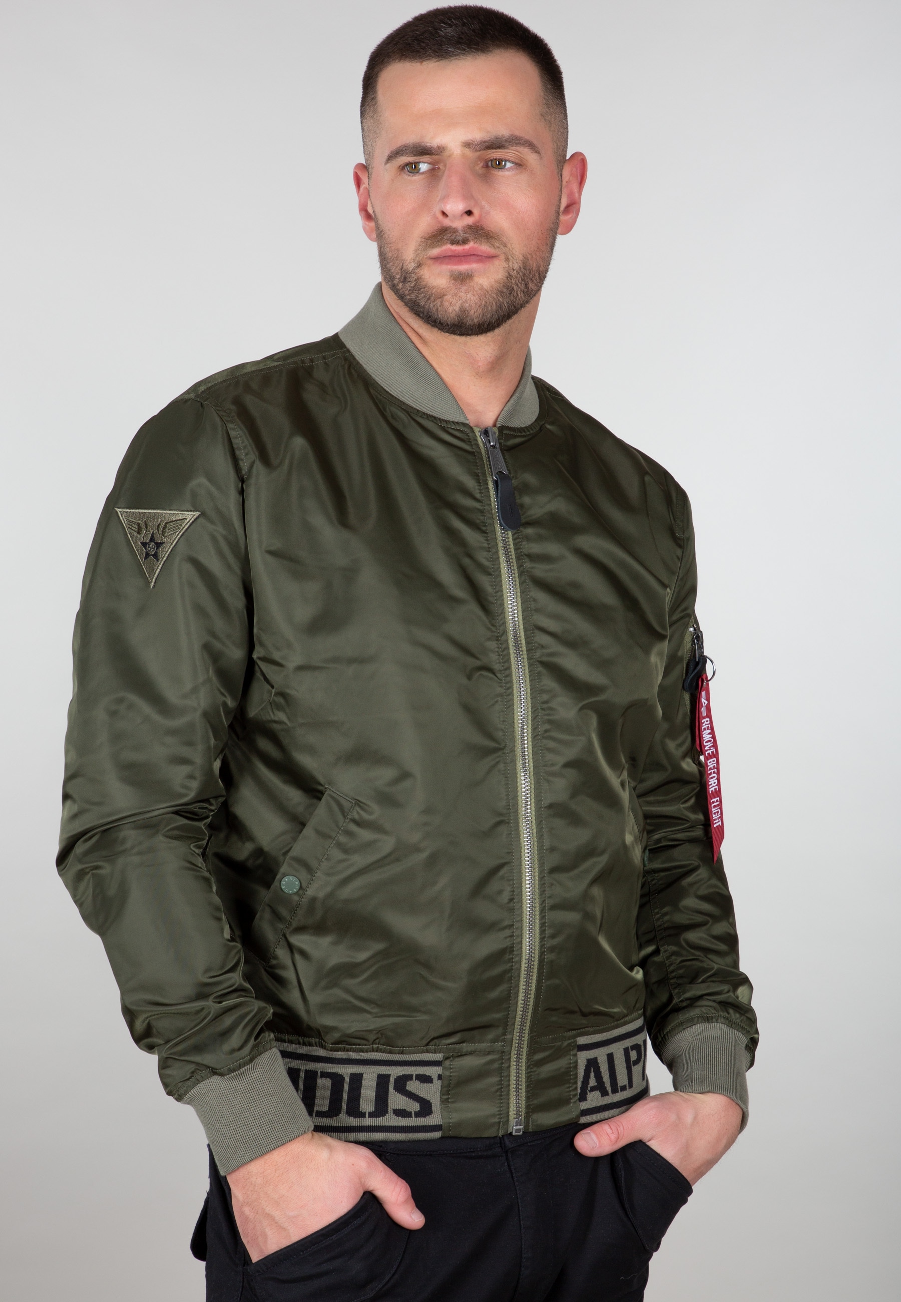 Alpha Industries Bomberjacke »Alpha Industries Men - Bomber Jackets MA-1 LW AR«