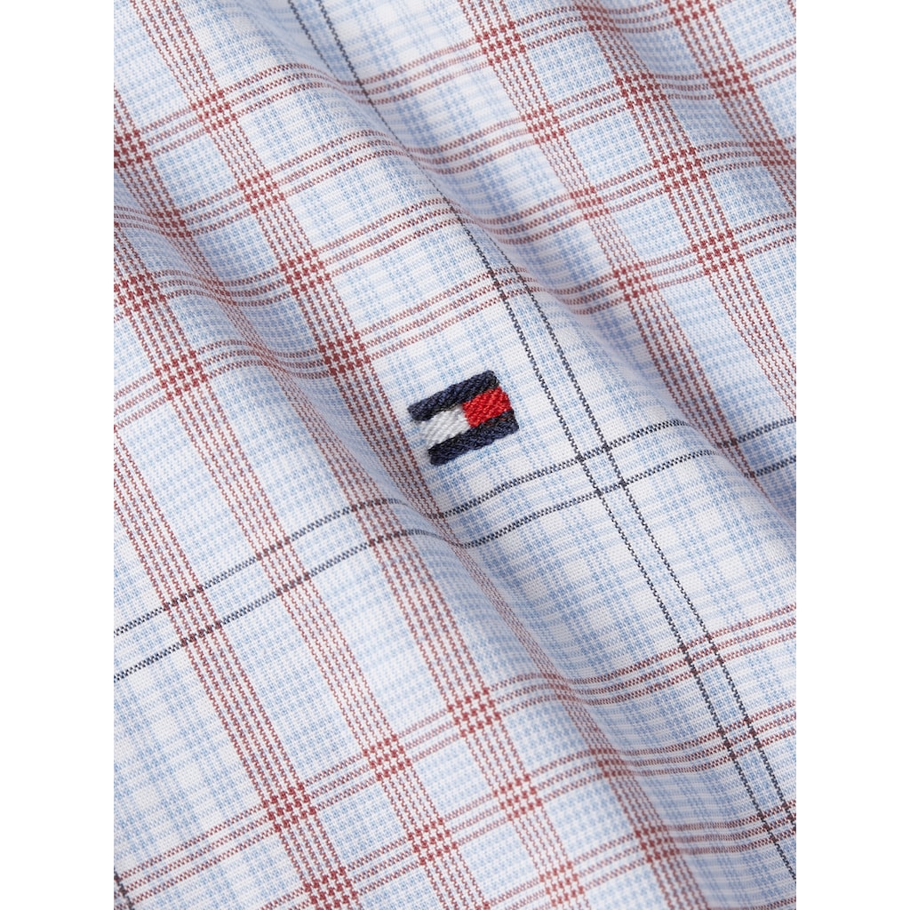 Tommy Hilfiger TAILORED Langarmhemd »CL STRETCH GLEN CHECK SF SHIRT«