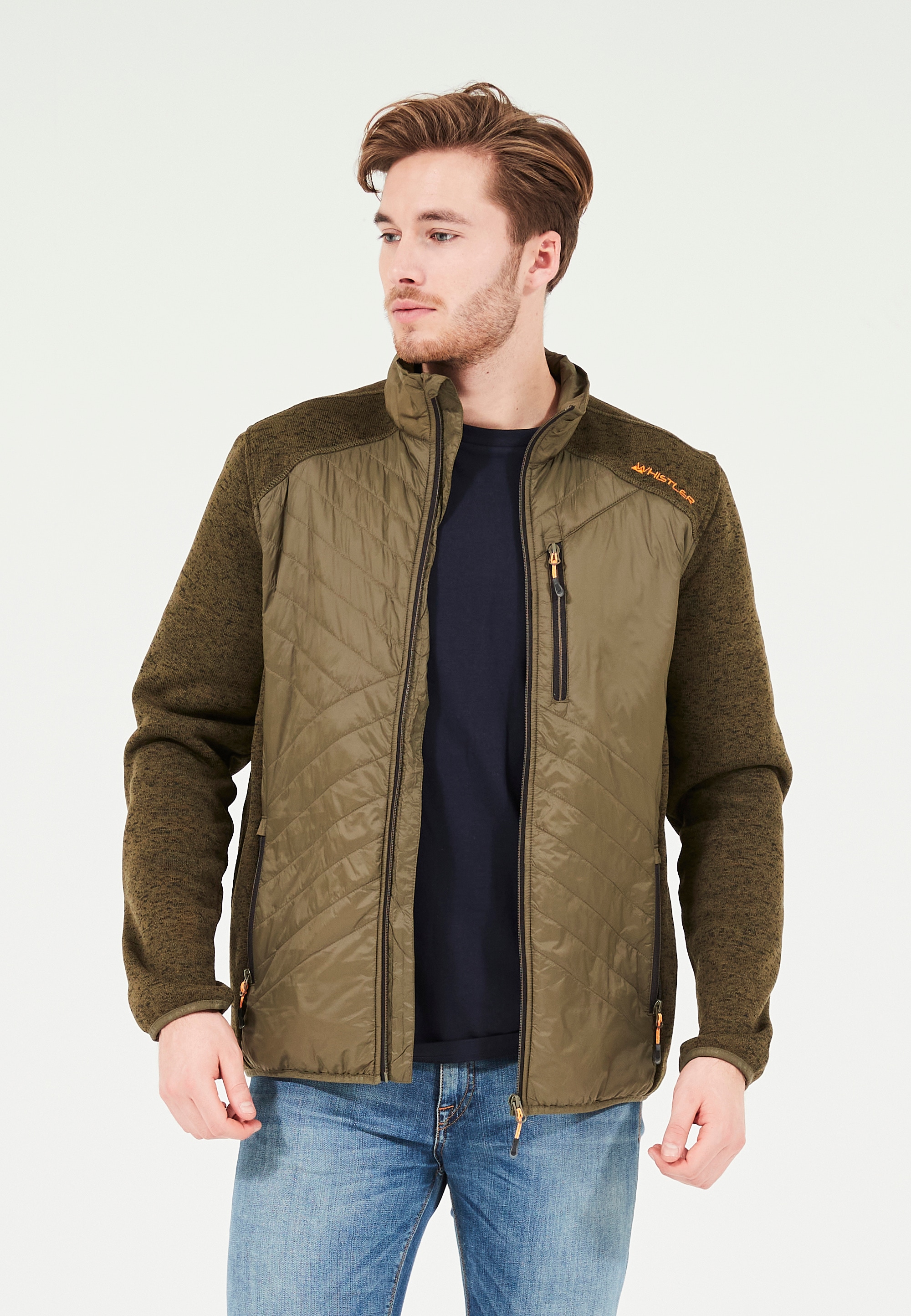 Outdoorjacke »JAYDEN FLEECE HYBRID«, im modernen Look