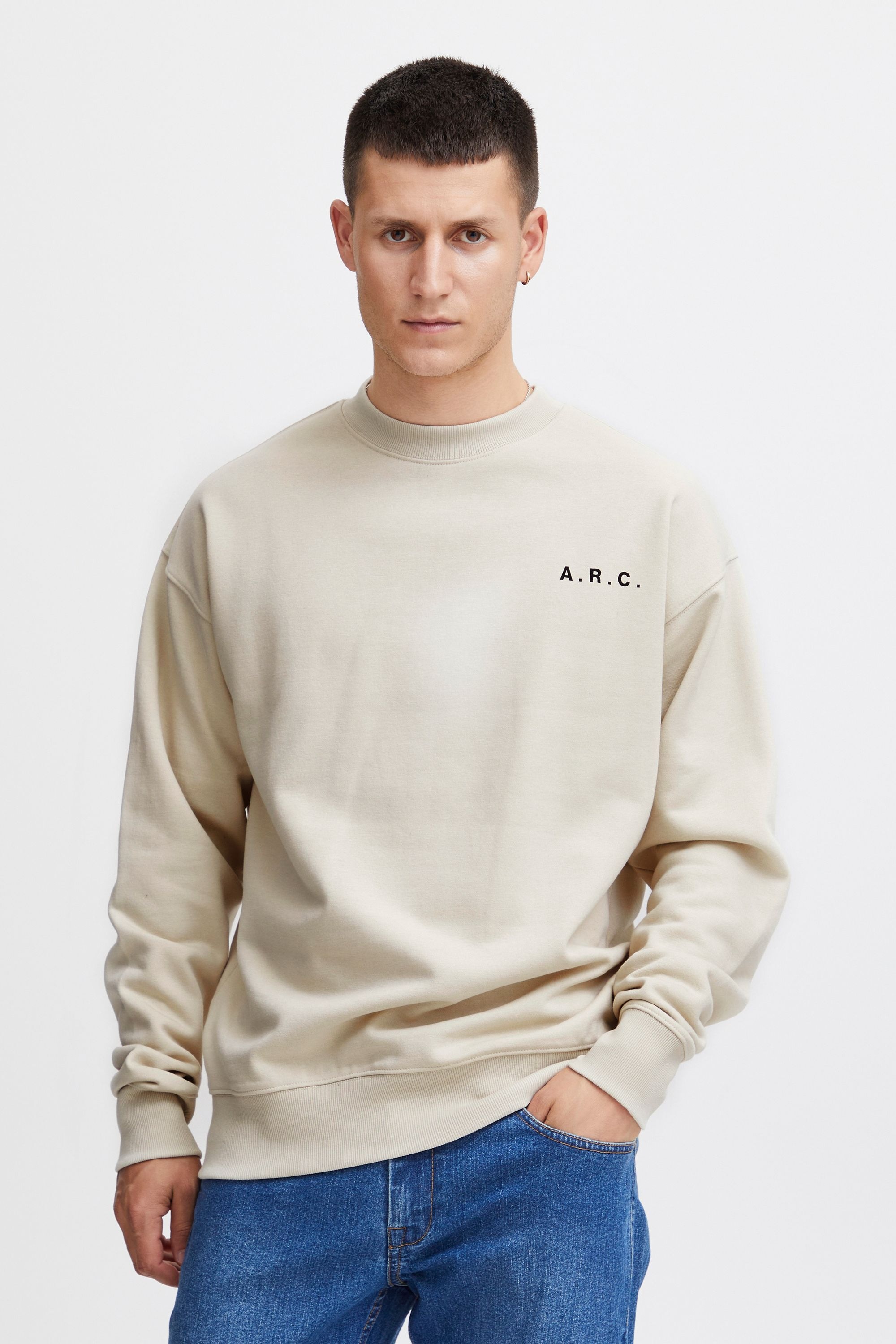 Solid Longpullover "Sweatshirt SDHannes" günstig online kaufen