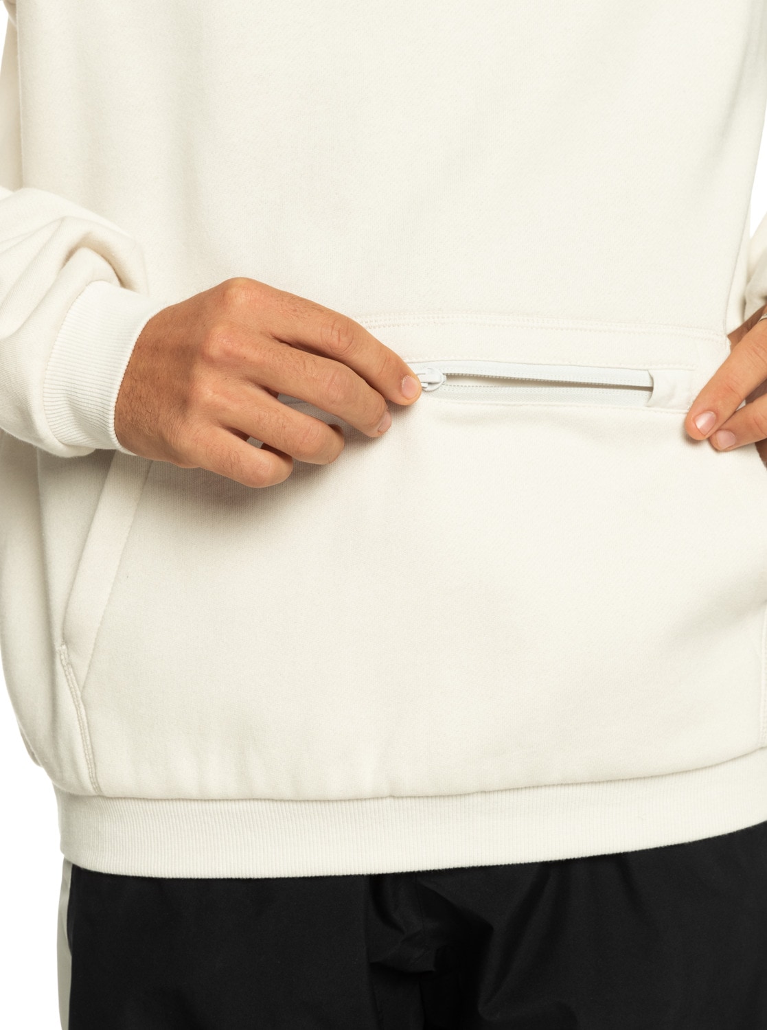 Quiksilver Fleecejacke »Big Logo«, mit Kapuze