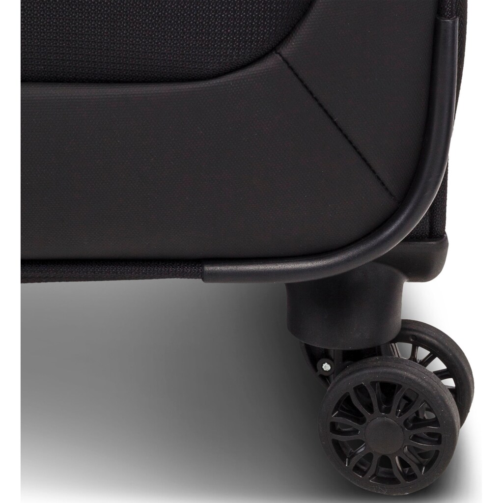 WORLDPACK Trolleyset »Dublin, schwarz«, (3 tlg.)