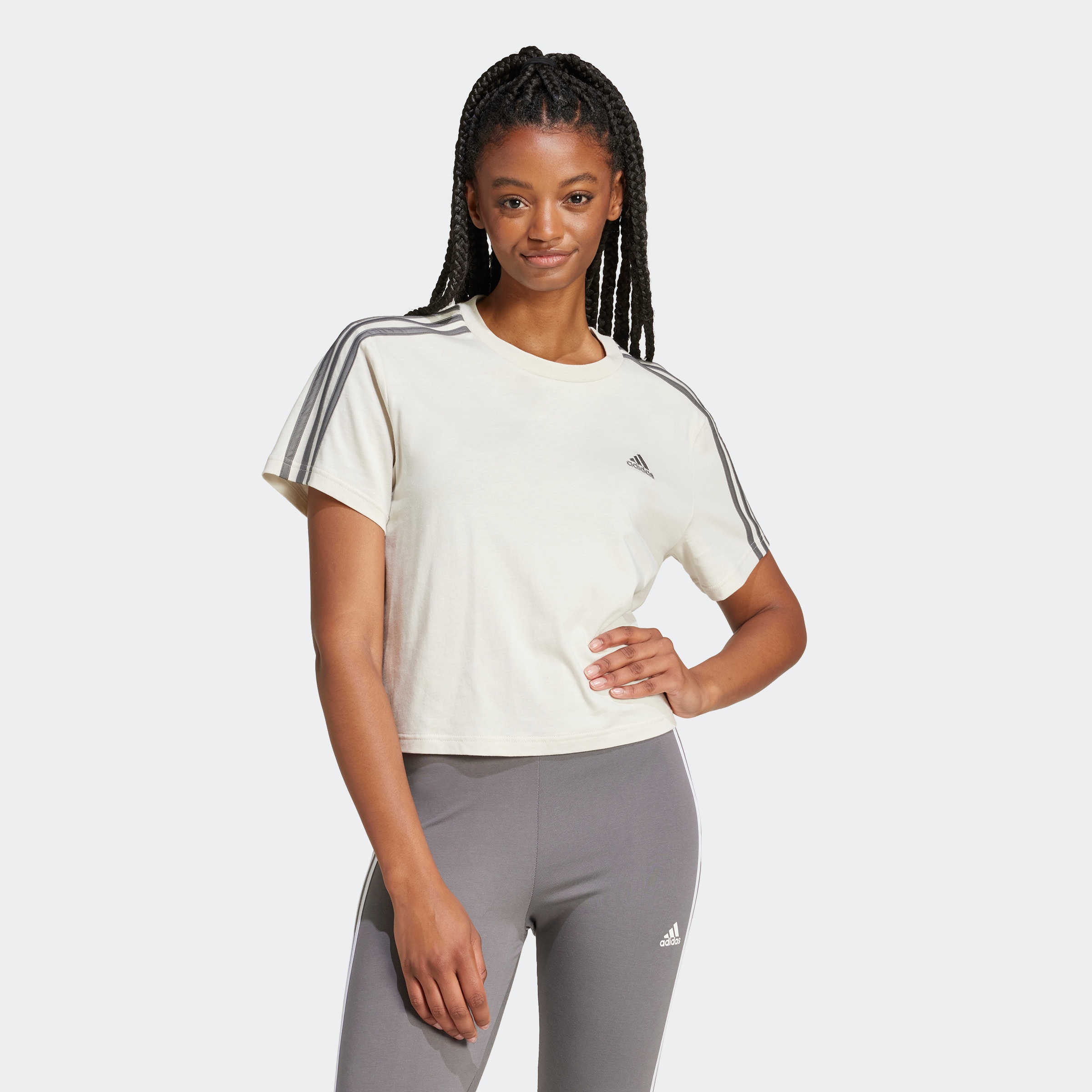 adidas Sportswear Tanktop "W 3S CR TOP" günstig online kaufen