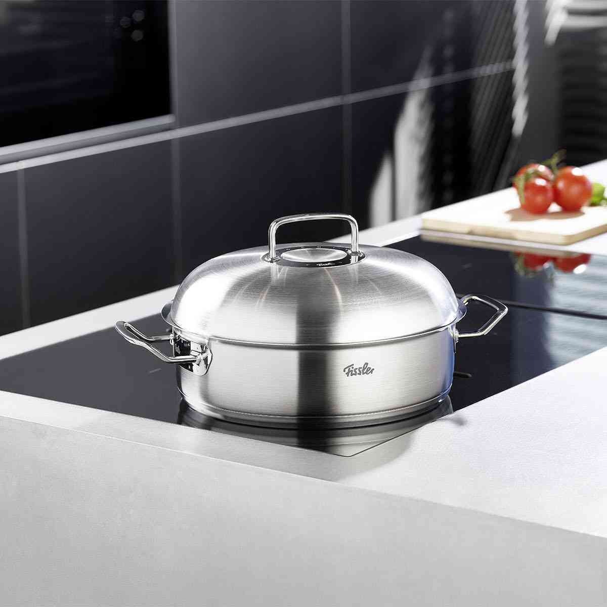 Fissler Bräter "ORIGINAL-PROFI COLLECTION Bräter mit Deckel" 2 Stk. tlg. Edelstahl 18/10