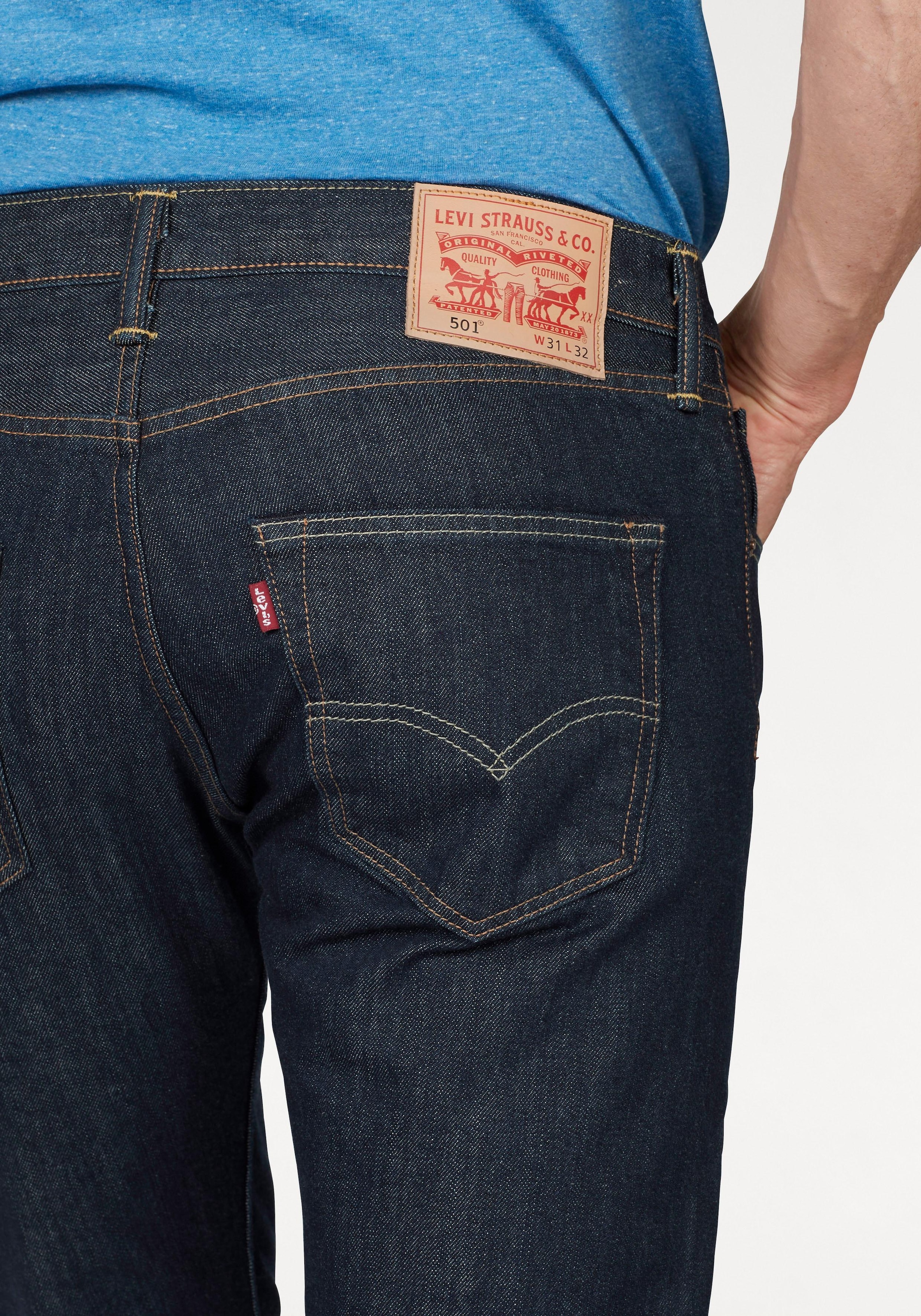 Levi's® Straight-Jeans »501 LEVI'S ORIGINAL«, mit Markenlabel