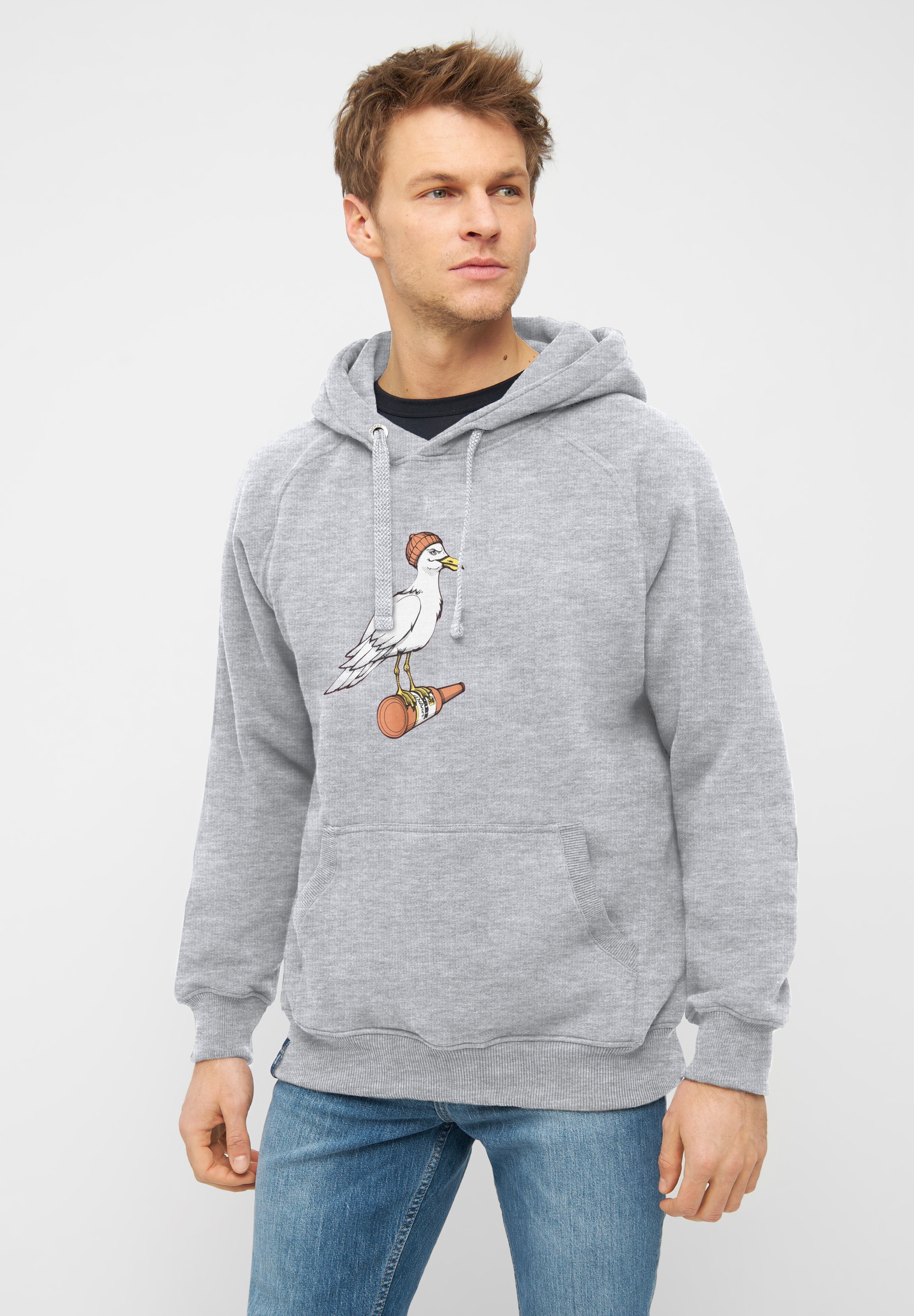 Derbe Sweatshirt "Sturmmöwe", Made in Portual