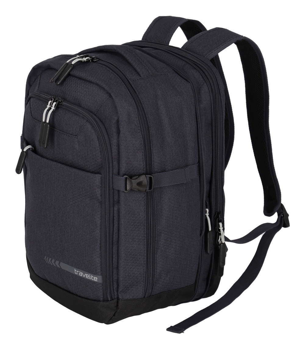 travelite Laptoprucksack »KICK OFF Cabin Rucksack«, Reiserucksack Freizeitrucksack Kabinengepäck Arbeitsrucksack