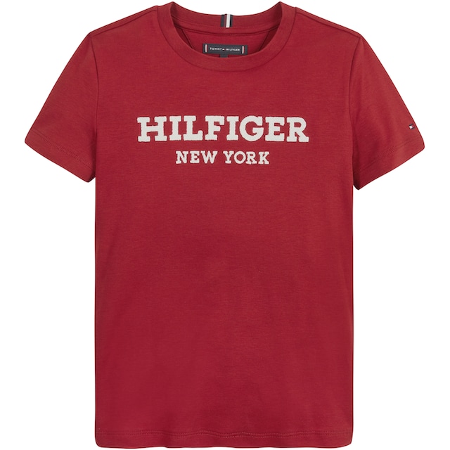 »HILFIGER online Statement T-Shirt mit | Hilfiger LOGO S/S«, Print Hilfiger bestellen Tommy TEE BAUR