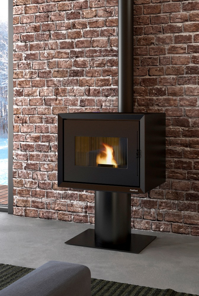 Freepoint Pelletofen »MODO STAND«, Stahl