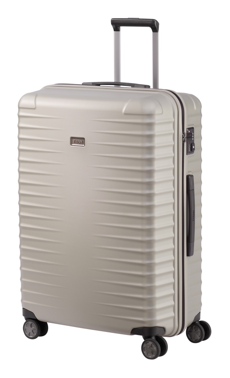 TITAN® Hartschalen-Trolley »LITRON, verschiedene Größen und Farben«, 4 Rollen, Hartschalen-Koffer Made in Germany mit 10 Jahren Herstellergarantie