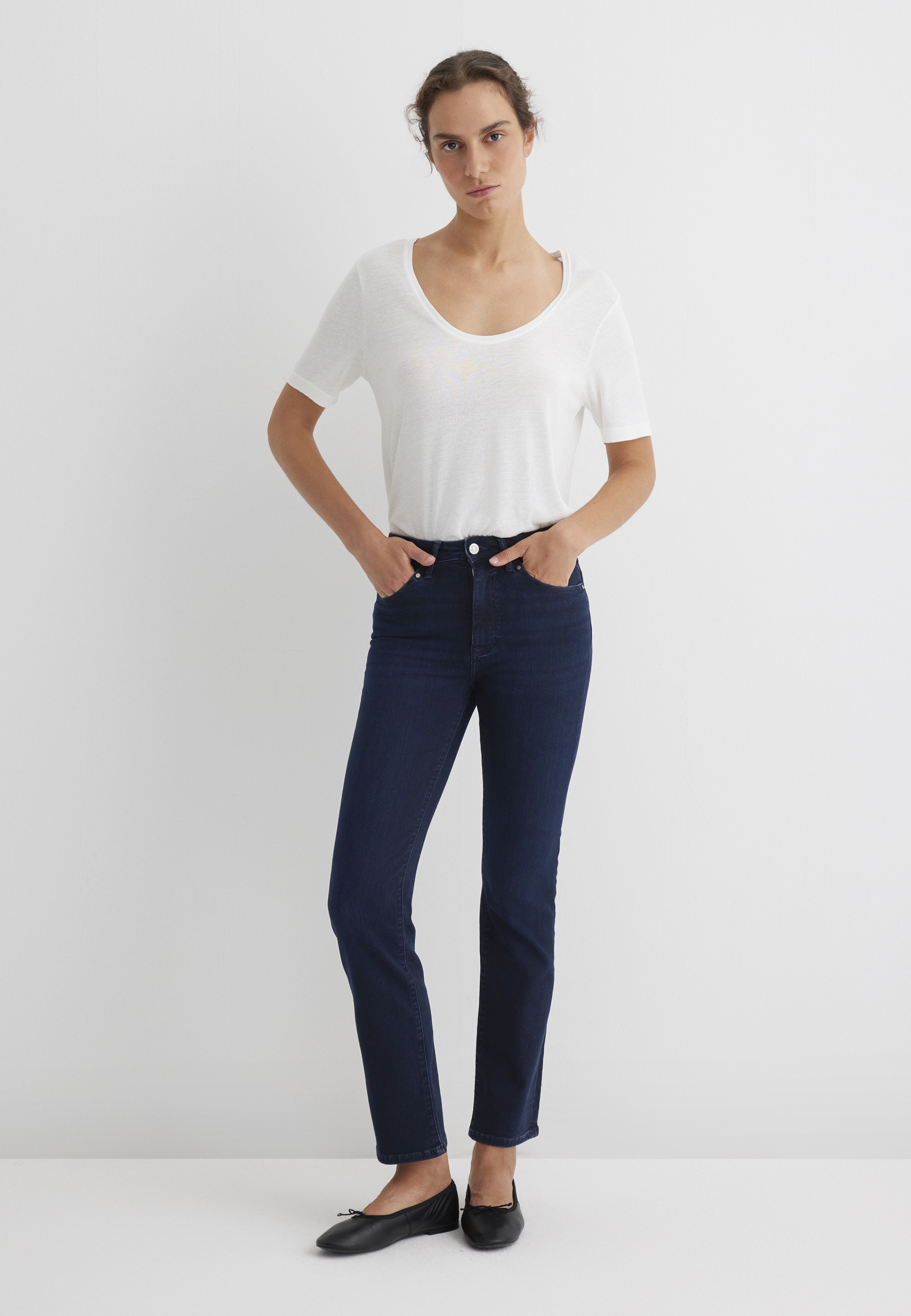 Mavi Straight-Jeans "KENDRA" gerde Form günstig online kaufen