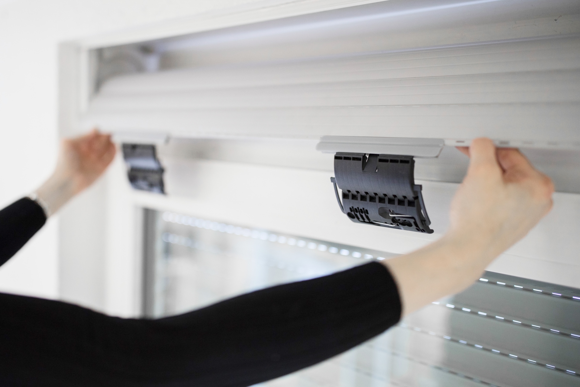 SCHELLENBERG Rollladensicherung »Universal Hochschiebesicherung, feste Wellenverbinder«, (Set, 20 tlg.), Rollladen-Sicherung, System Mini und Maxi, einbruchshemmend