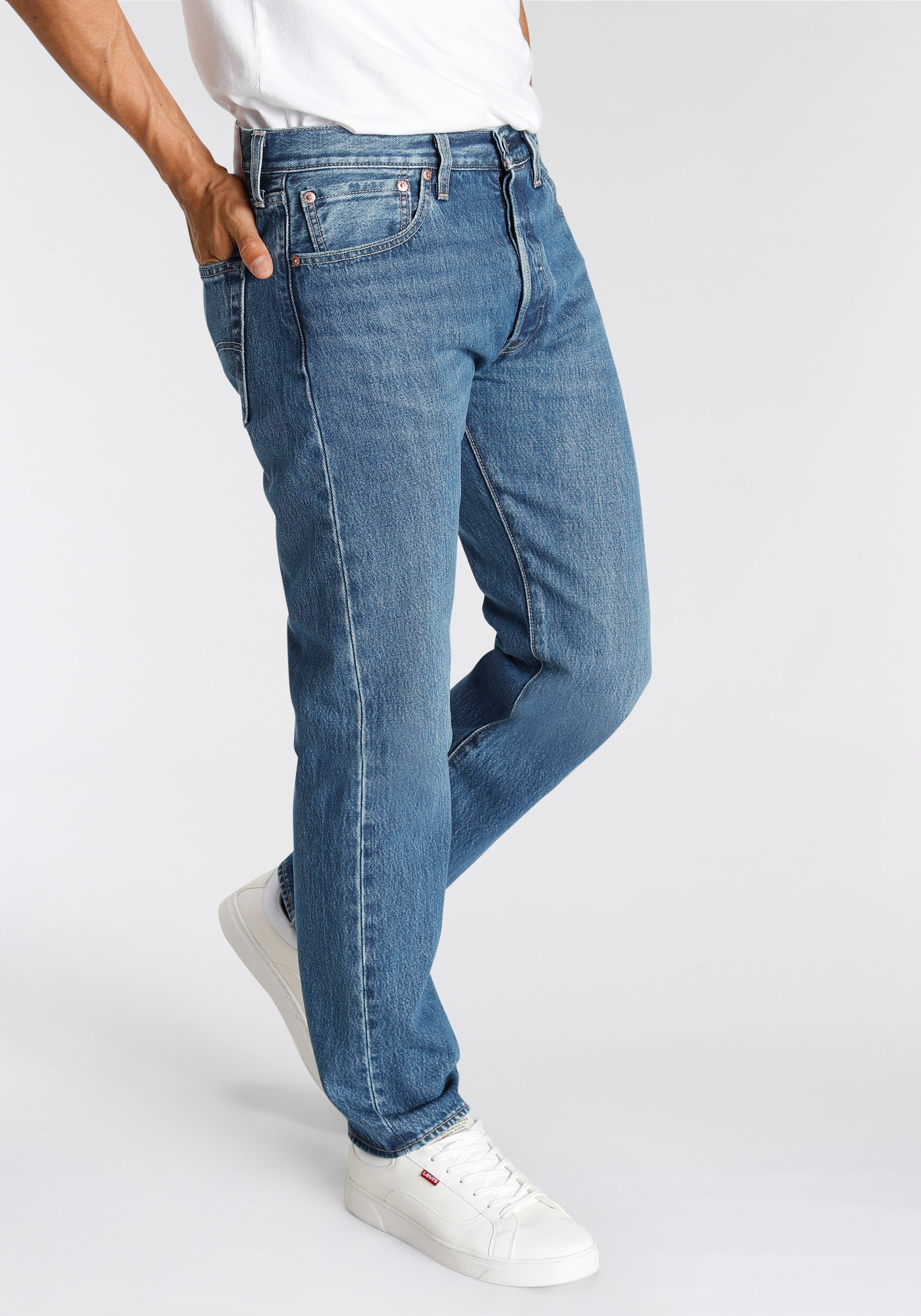 Levis Straight-Jeans "501 LEVIS ORIGINAL", mit Markenlabel günstig online kaufen